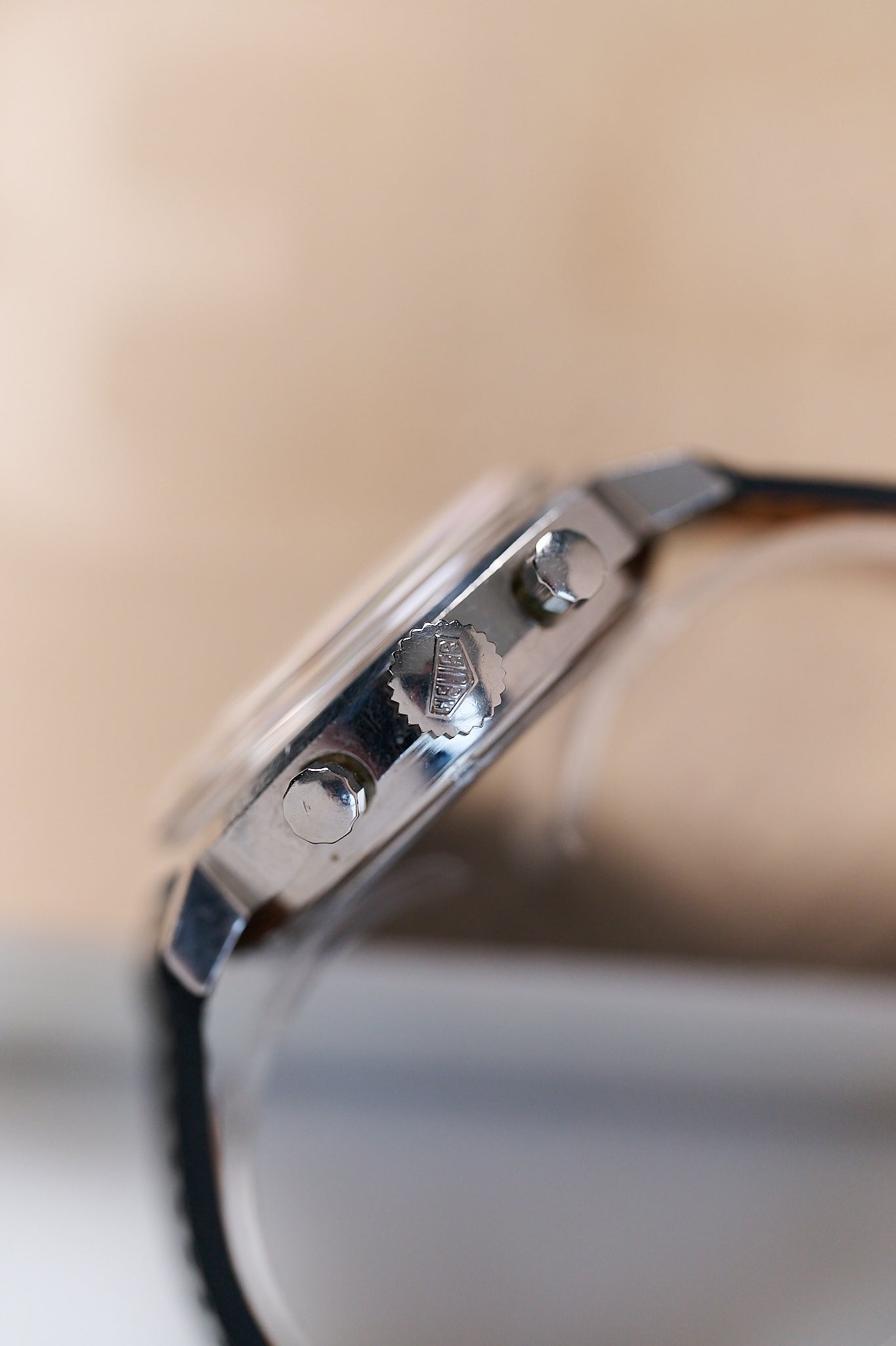 HEUER CAMARO DATO 7843 'CHARCOAL DIAL'