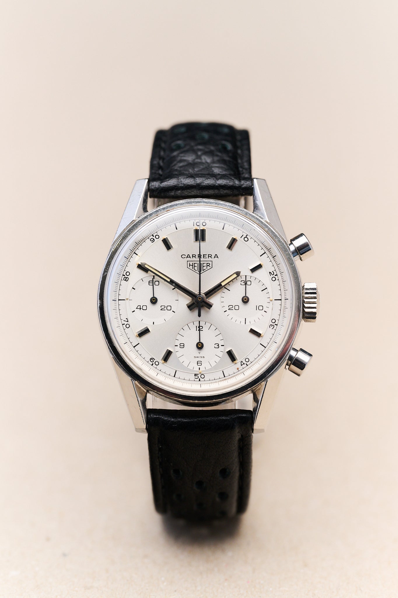 HEUER CARRERA 2447D 'SECOND EXECUTION' DECIMAL DIAL