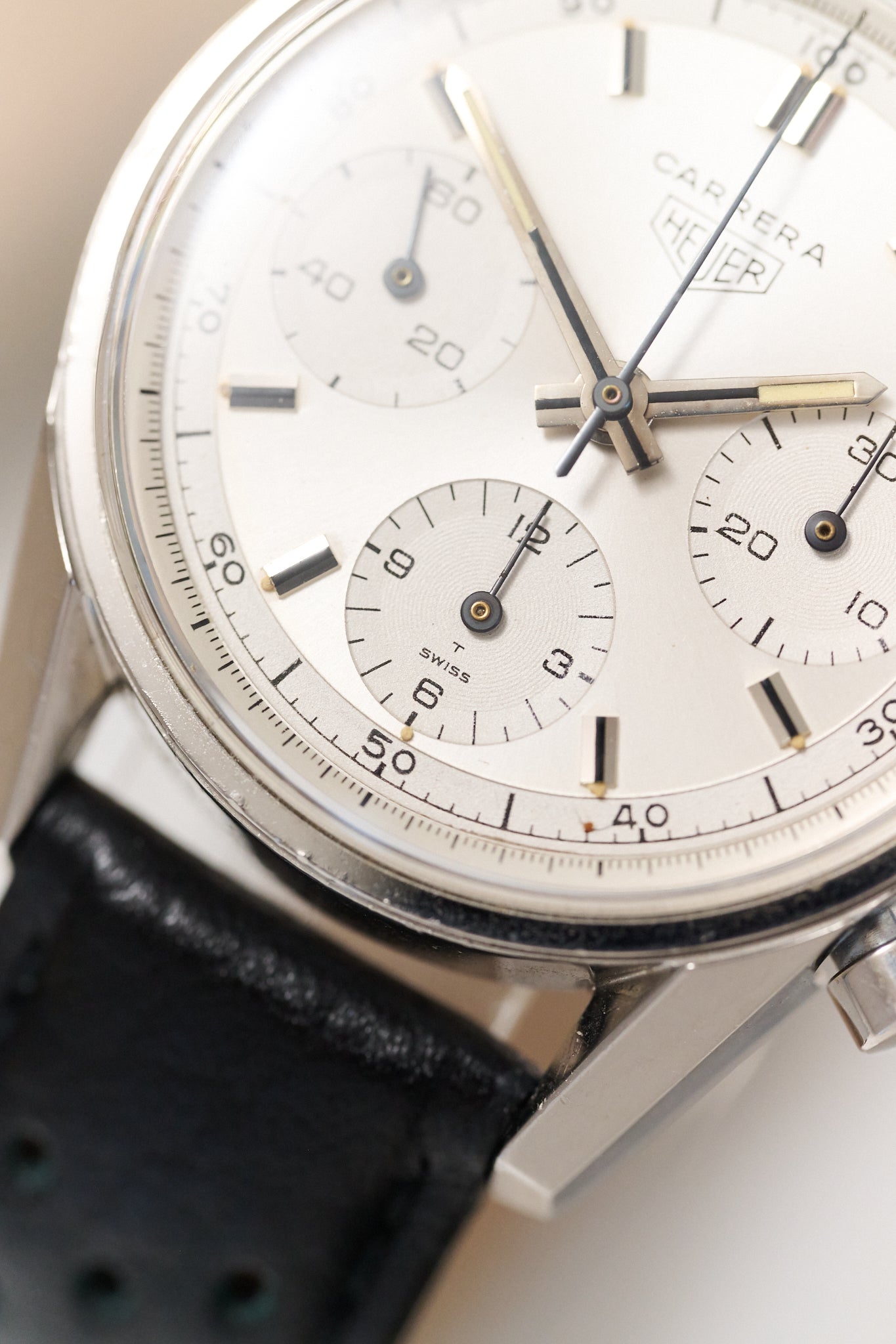 HEUER CARRERA 2447D 'SECOND EXECUTION' DECIMAL DIAL