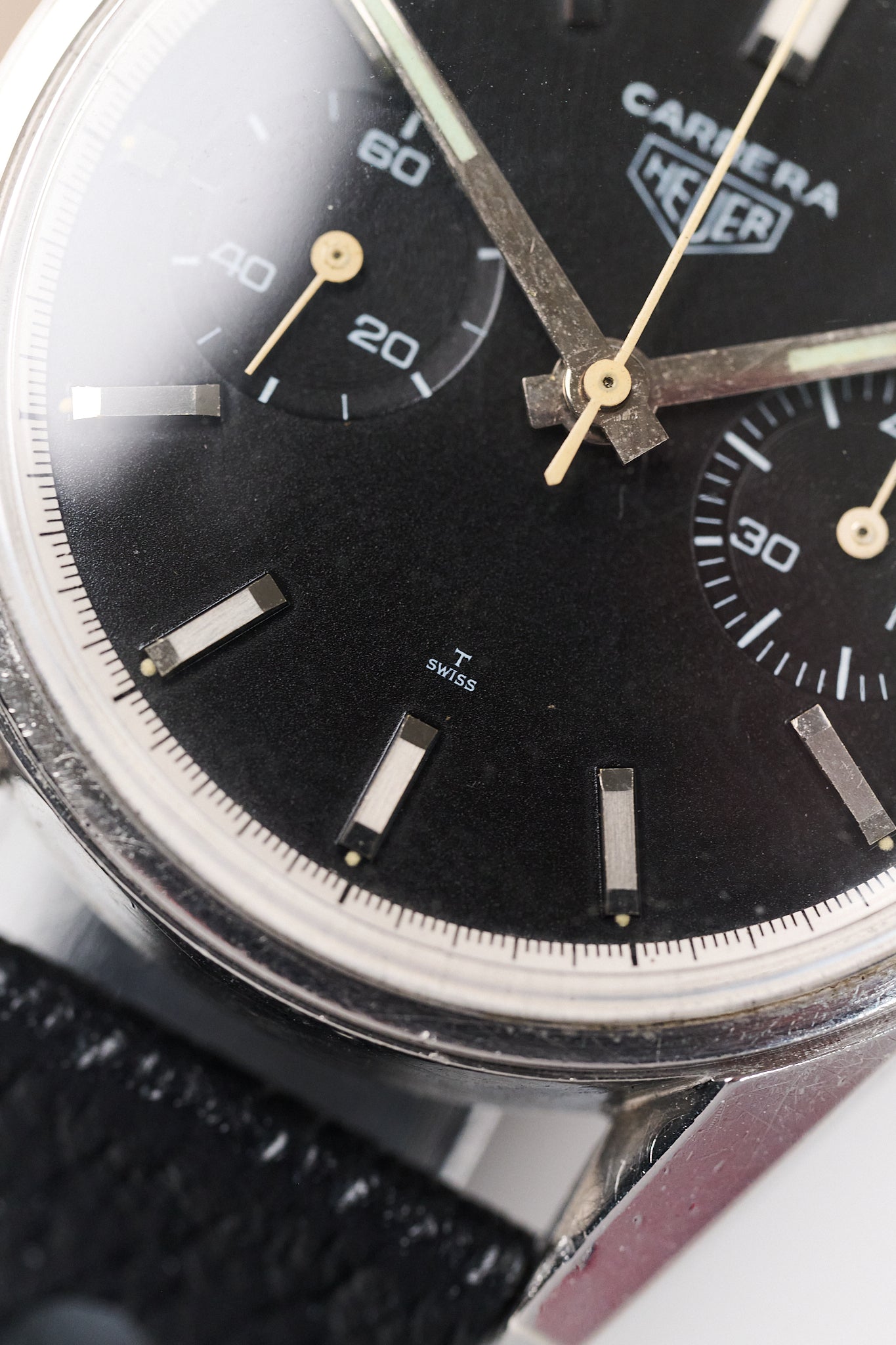 HEUER CARRERA 45 3647N 'BLACK'
