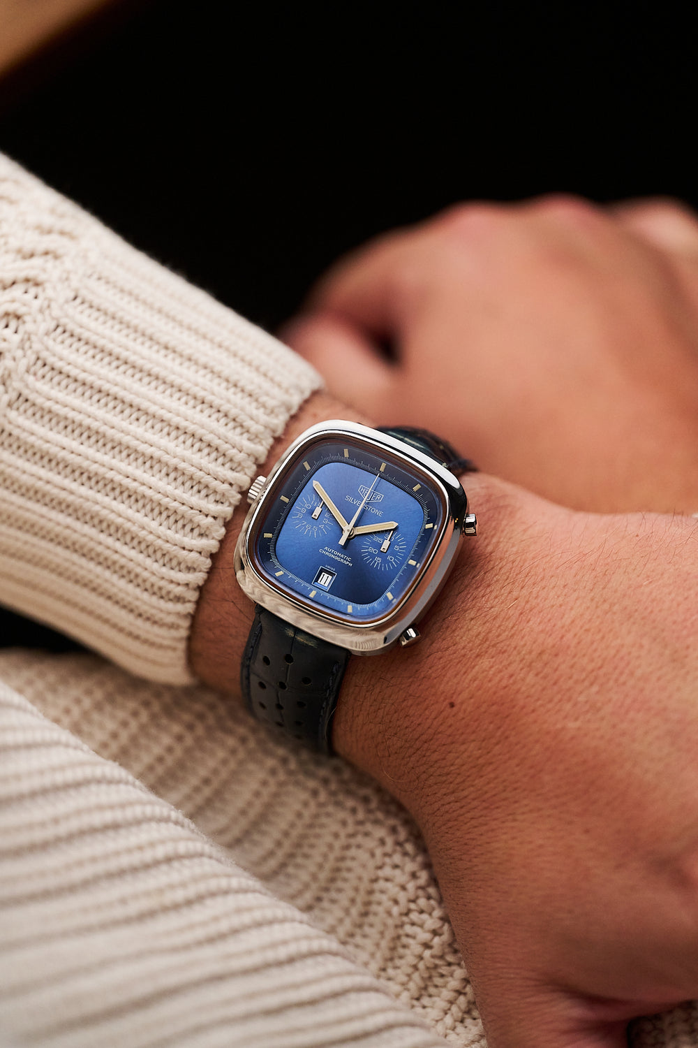 HEUER SILVERSTONE 110.313 'BLUE DIAL'