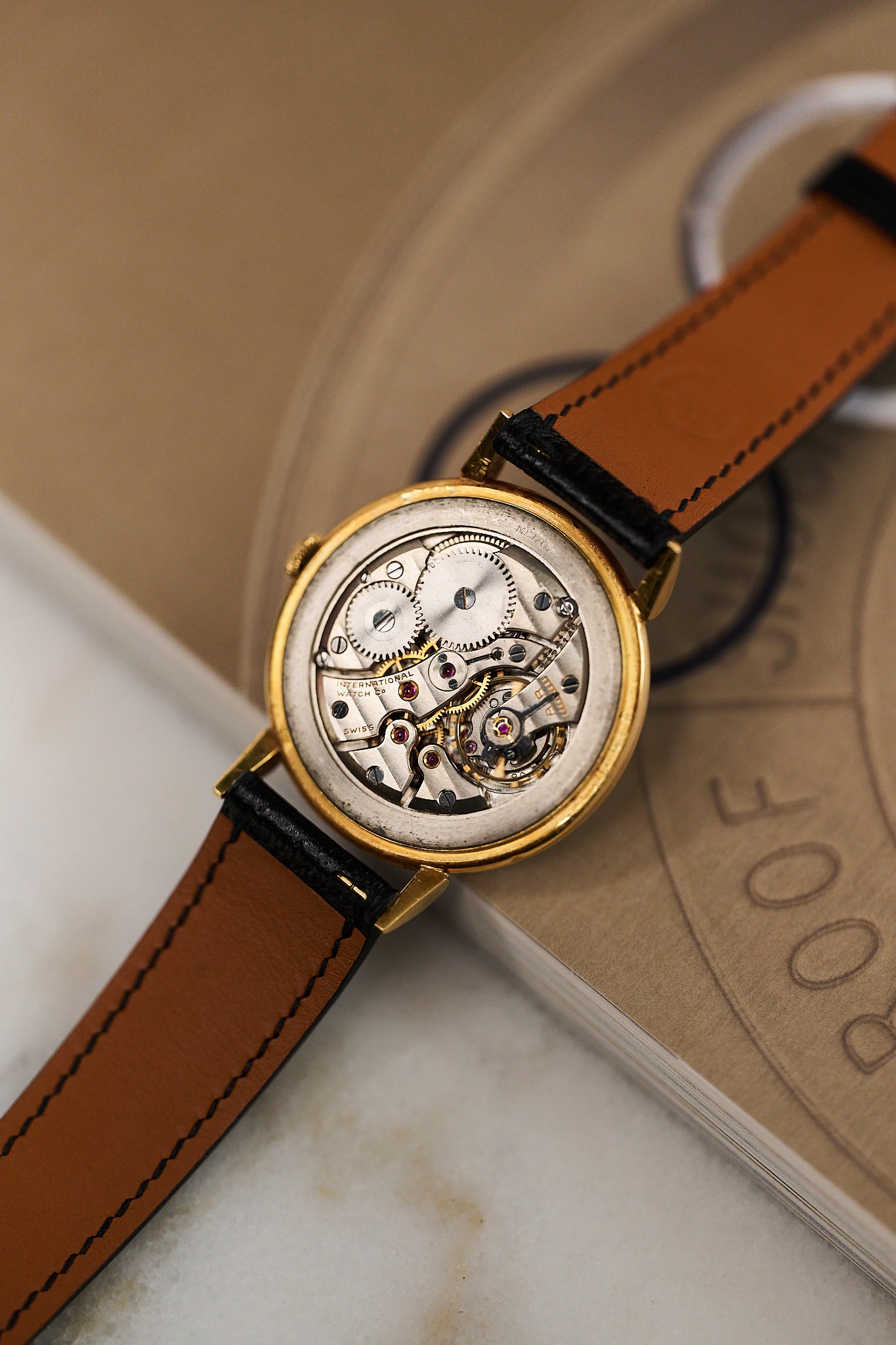 IWC 18K YELLOW GOLD CAL.89 'CALATRAVA'