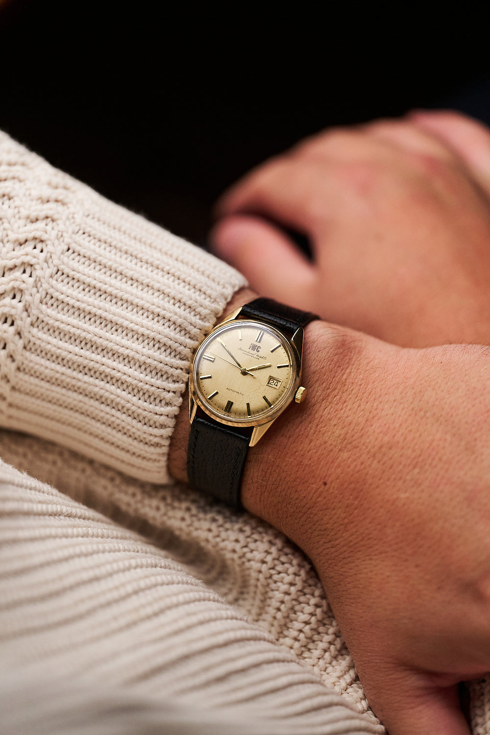 IWC 9CT YELLOW GOLD 'PELLATON' 810A