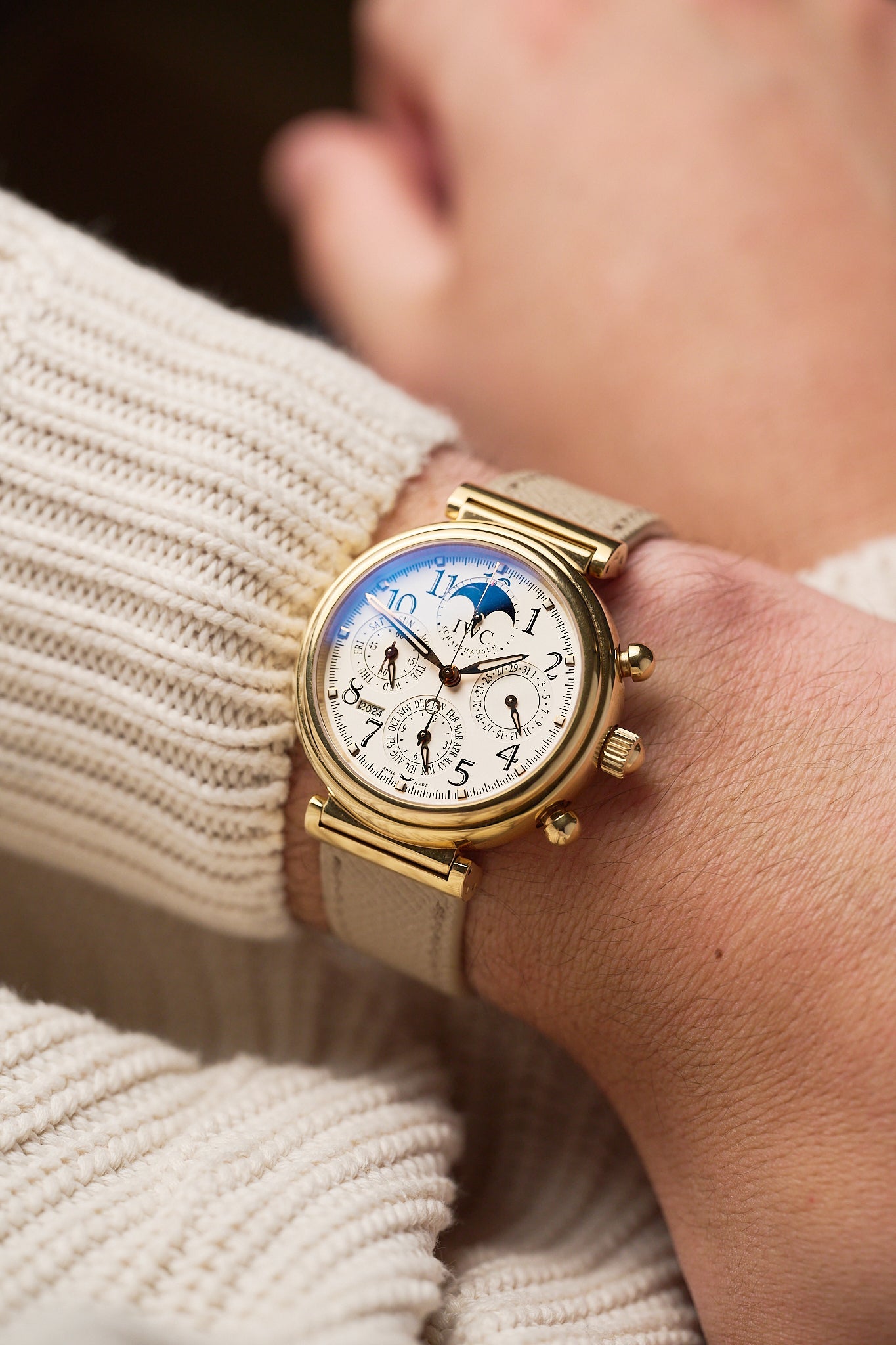 IWC DA VINCI PERPETUAL CALENDAR CHRONOGRAPH IW3758