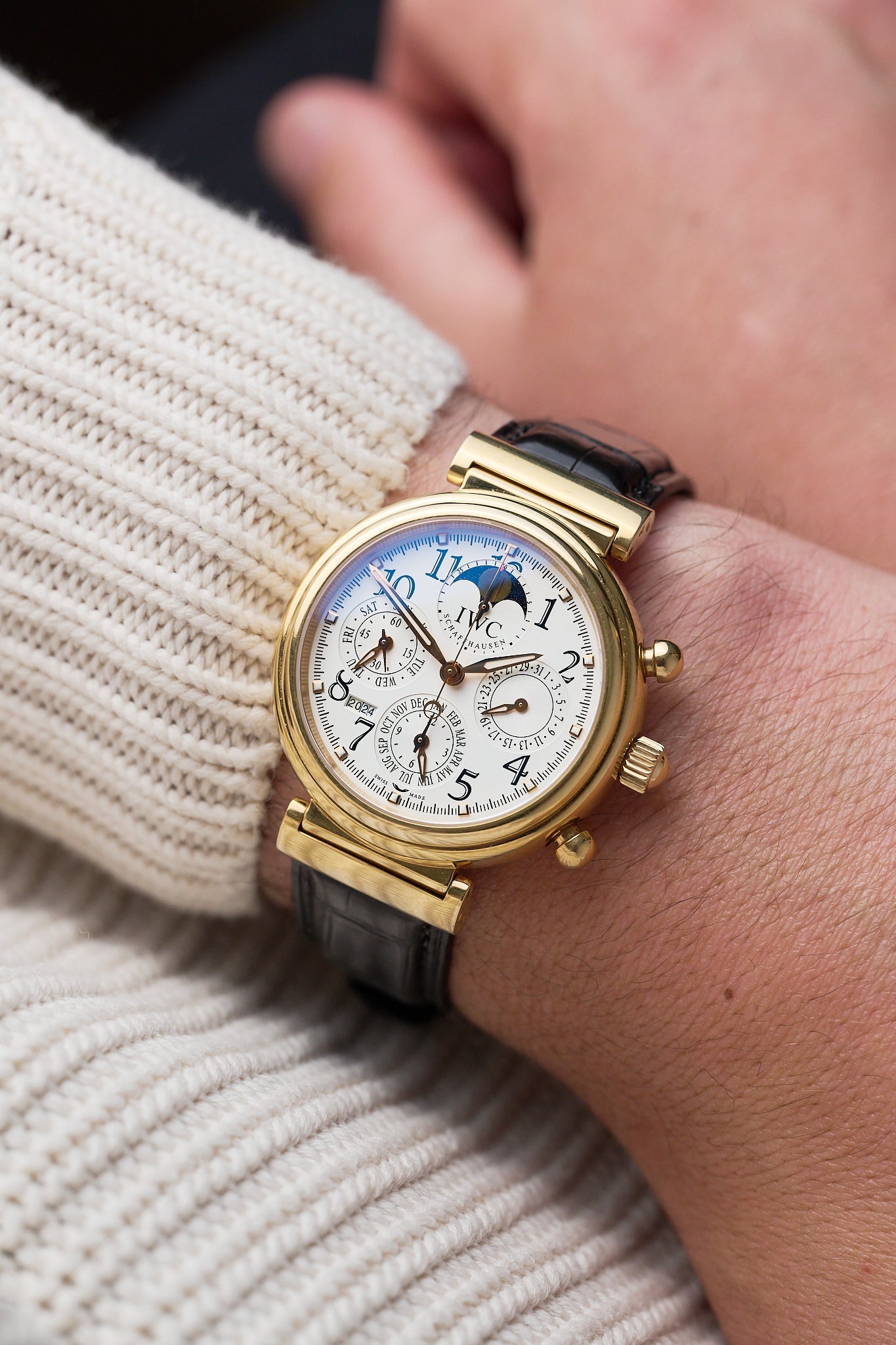 IWC DA VINCI PERPETUAL CALENDAR CHRONOGRAPH IW3758