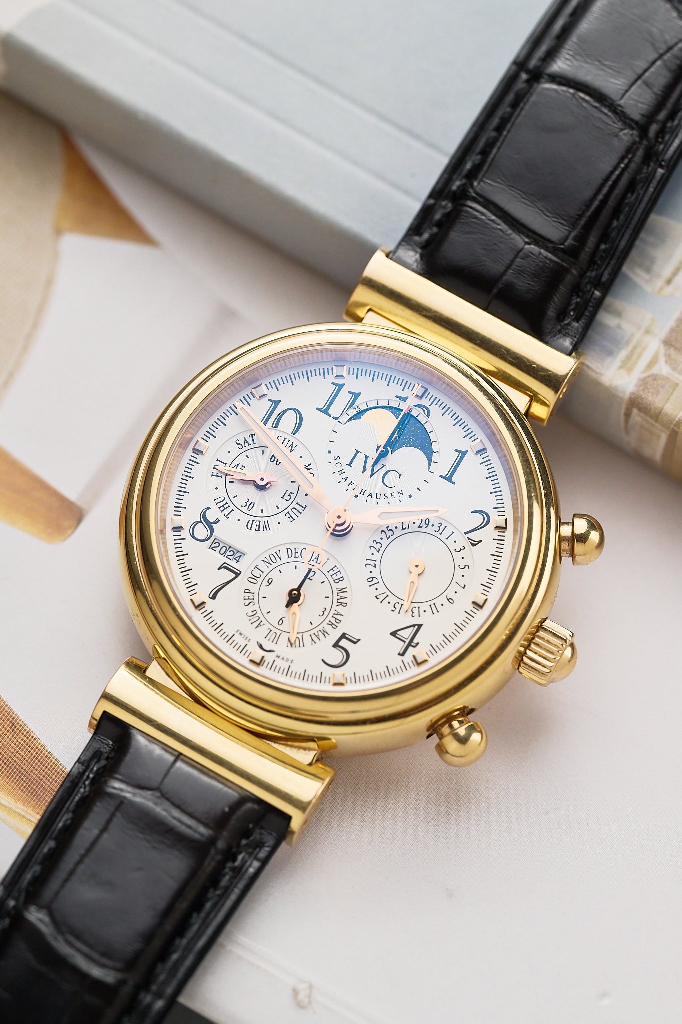 IWC DA VINCI PERPETUAL CALENDAR CHRONOGRAPH IW3758