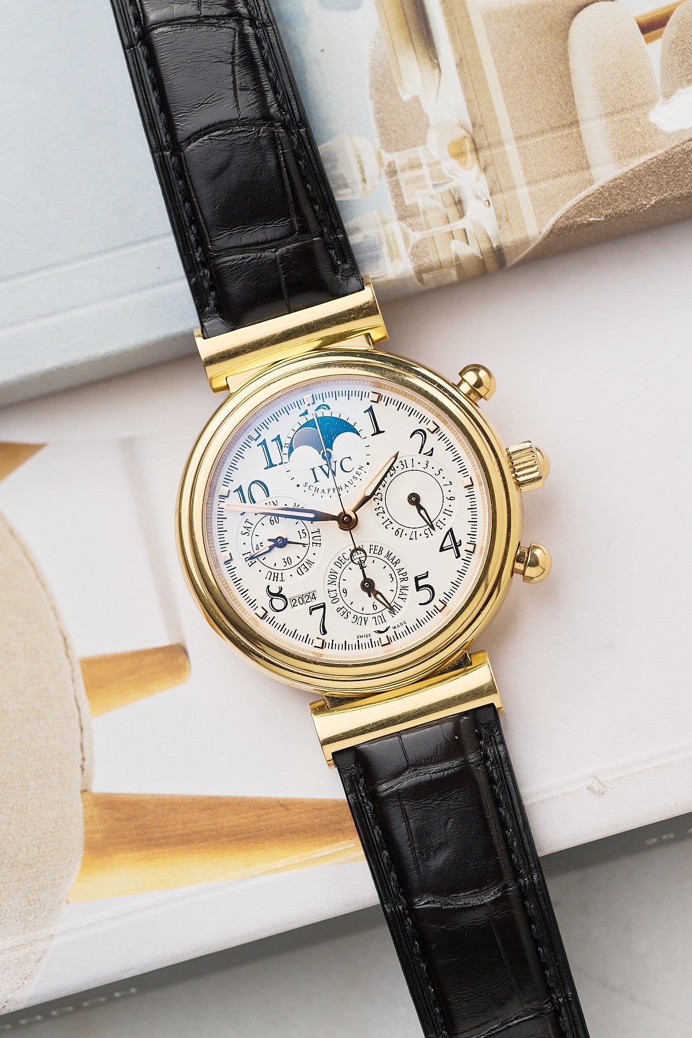 IWC DA VINCI PERPETUAL CALENDAR CHRONOGRAPH IW3758