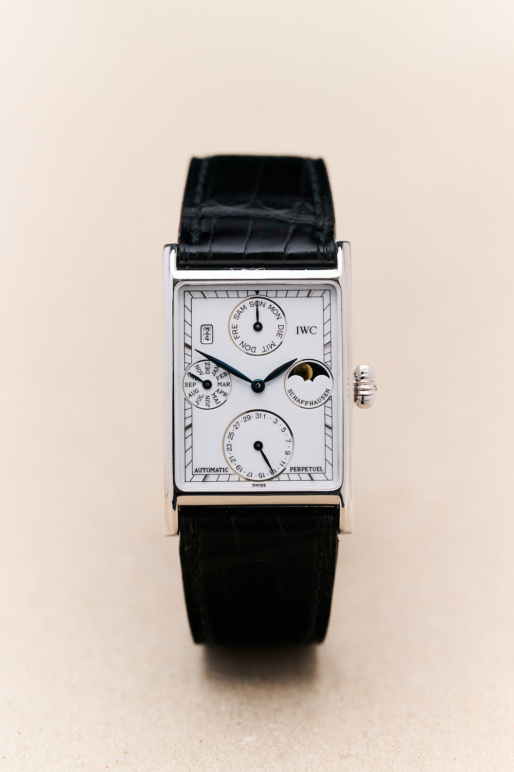 IWC NOVECENTO PERPETUAL CALENDAR IW3545 'PLATINUM'