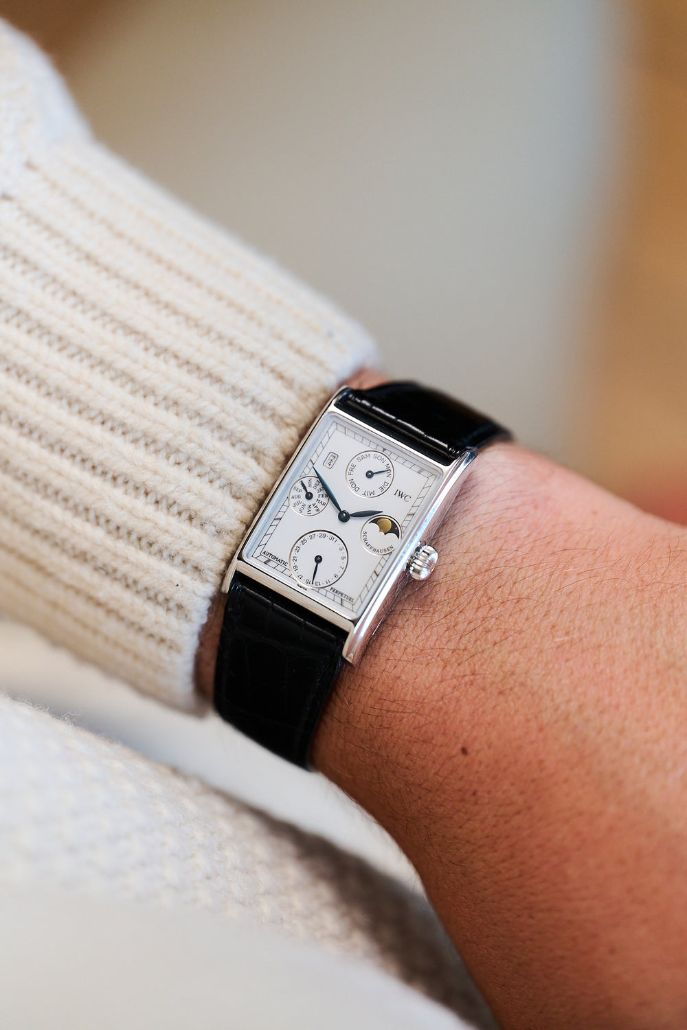 IWC NOVECENTO PERPETUAL CALENDAR IW3545 'PLATINUM'
