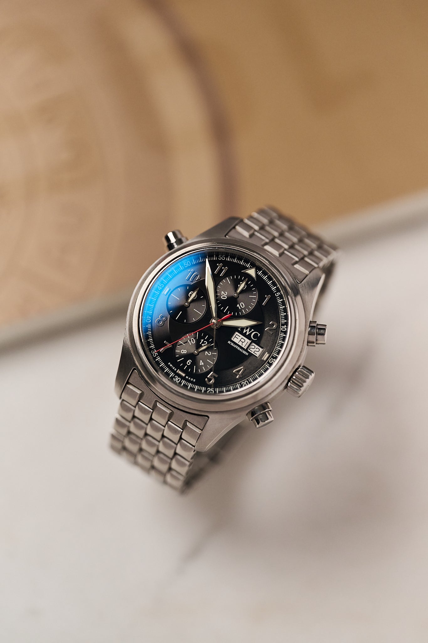 IWC PILOT 'DOPPELCHRONOGRAPH' SPITFIRE