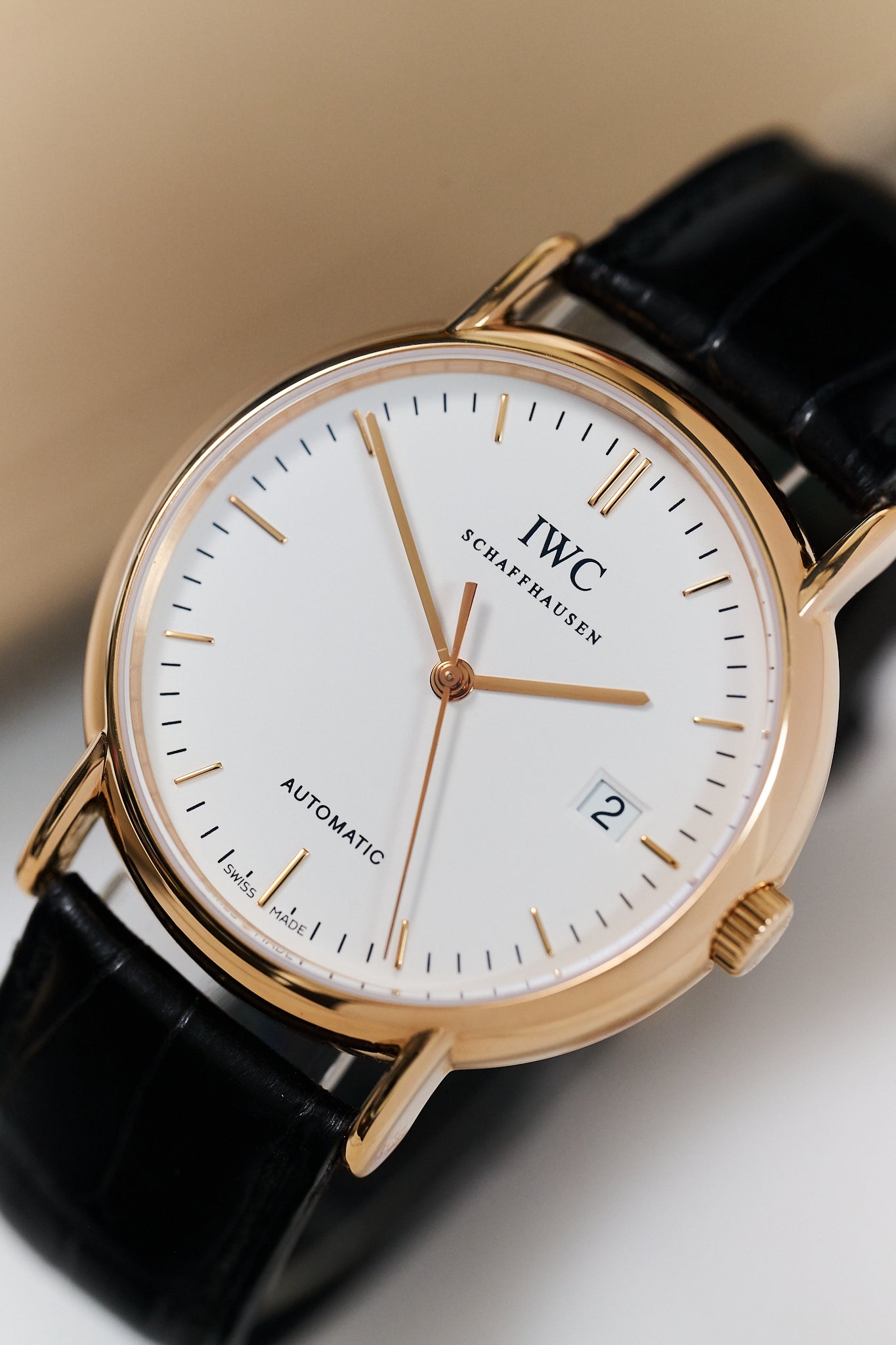 IWC PORTOFINO 18K ROSE GOLD IW3533-19