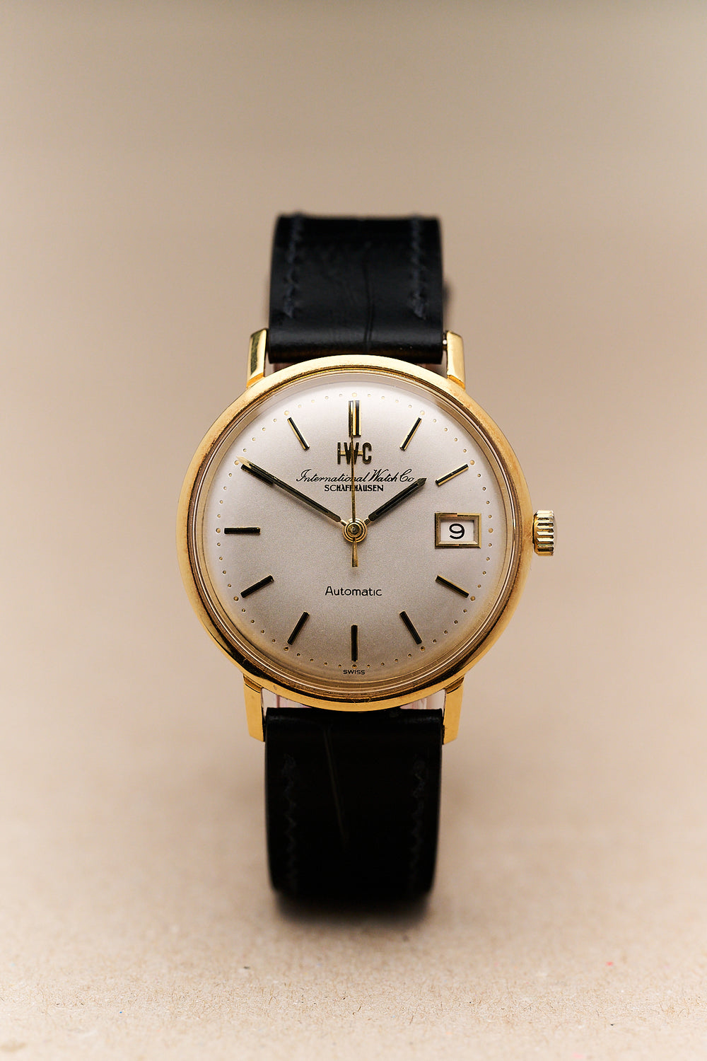 IWC 'PELLATON' 18K YELLOW GOLD