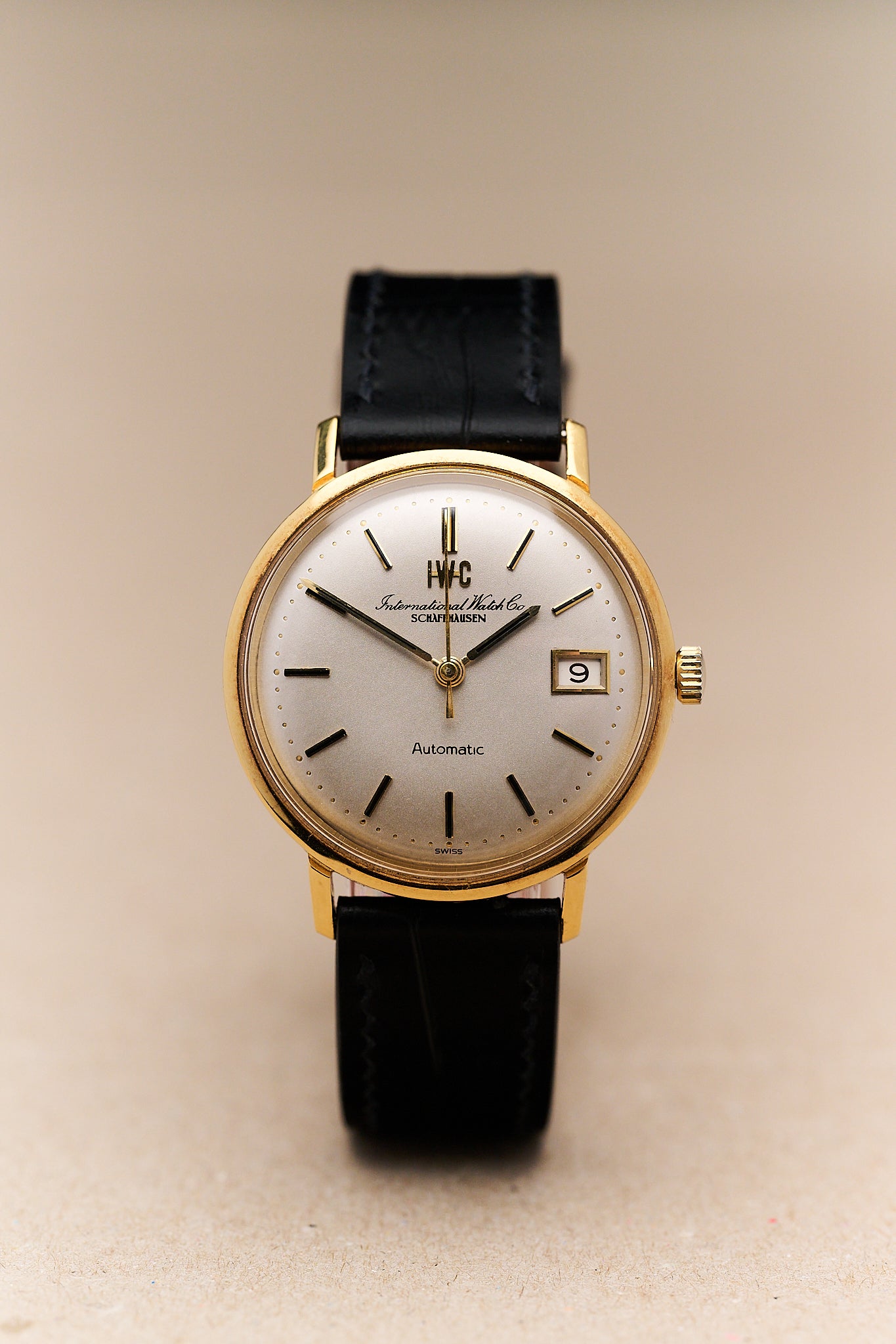 IWC 'PELLATON' 18K YELLOW GOLD