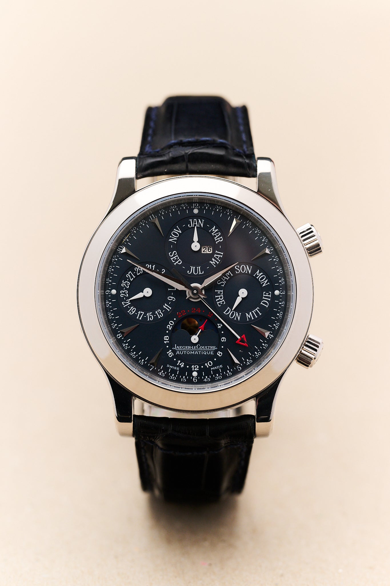 JAEGER-LECOULTRE GRANDE MEMOVOX PERPETUAL CALENDAR 'PLATINUM' LIMITED TO 250