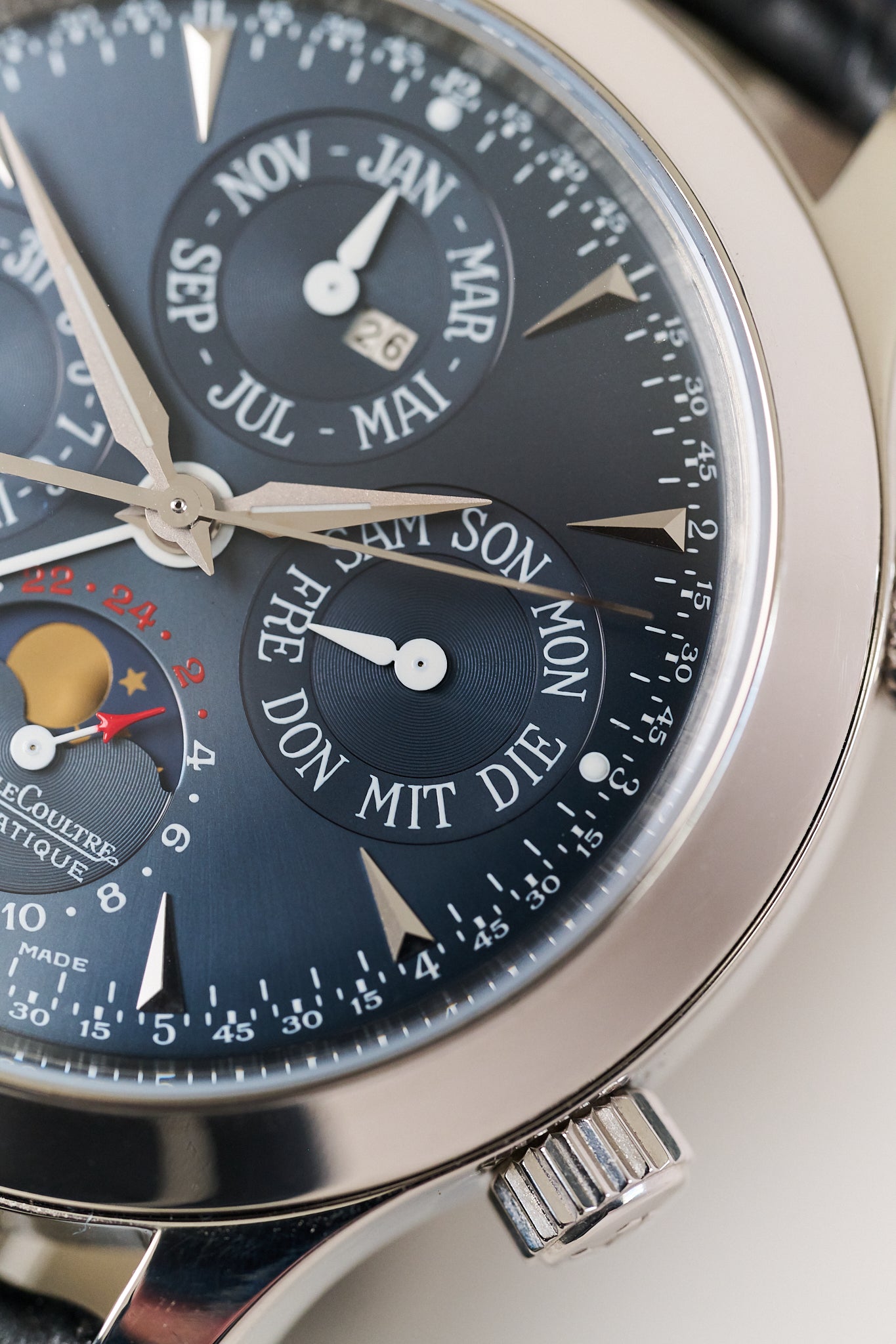 JAEGER-LECOULTRE GRANDE MEMOVOX PERPETUAL CALENDAR 'PLATINUM' LIMITED TO 250