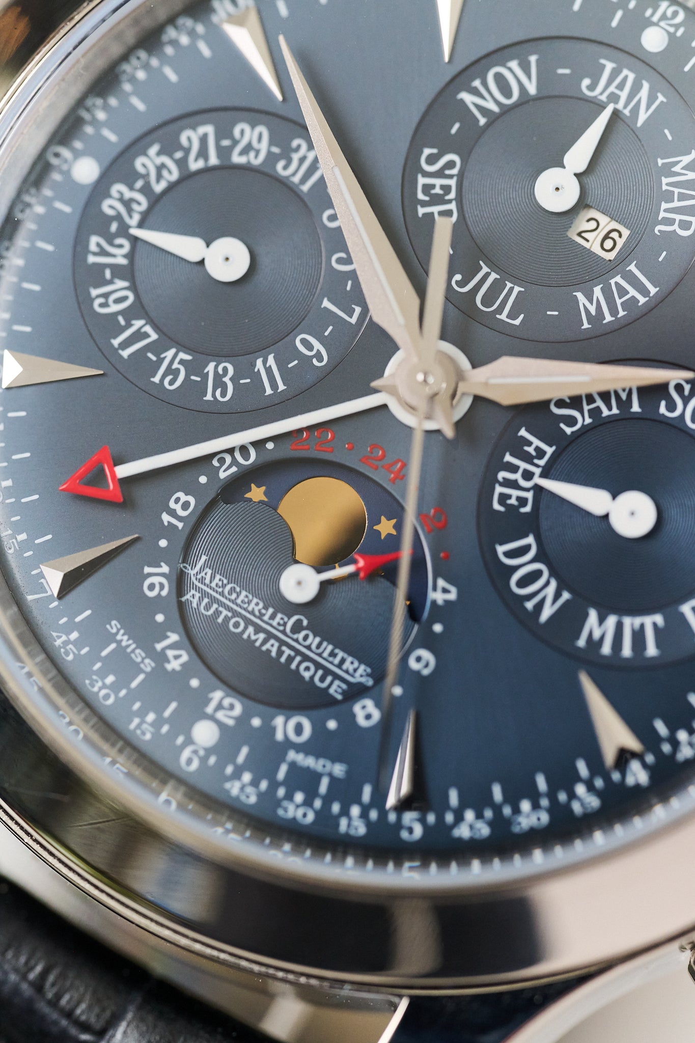 JAEGER-LECOULTRE GRANDE MEMOVOX PERPETUAL CALENDAR 'PLATINUM' LIMITED TO 250
