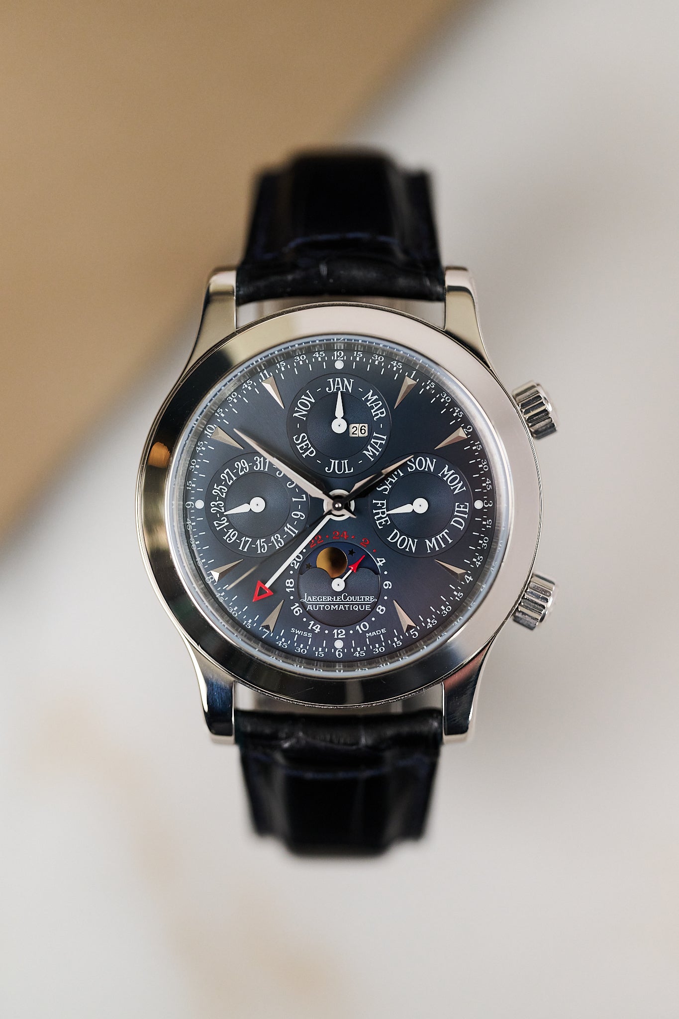 JAEGER-LECOULTRE GRANDE MEMOVOX PERPETUAL CALENDAR 'PLATINUM' LIMITED TO 250
