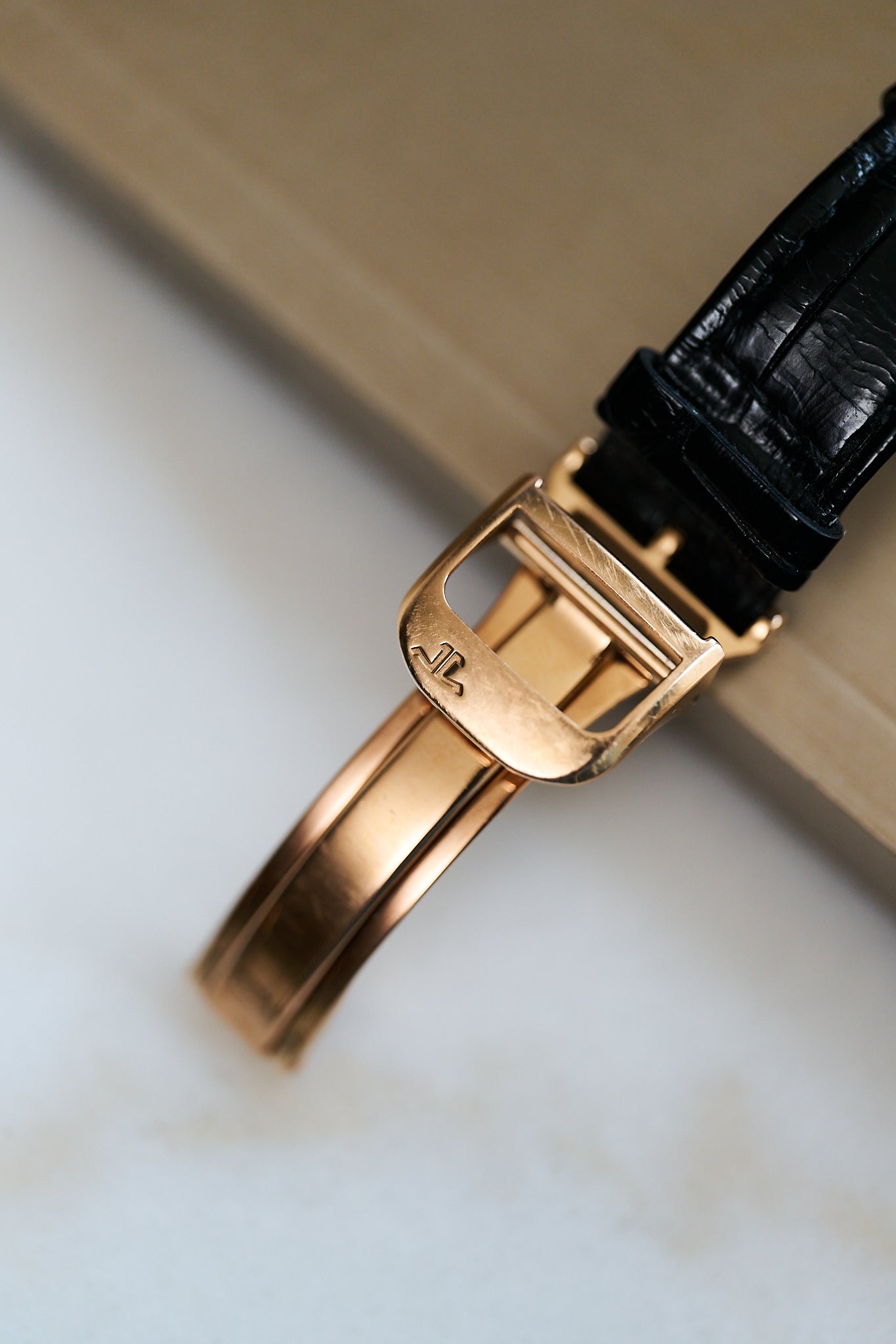 JAEGER-LECOULTRE REVERSO 270.2.58 18K ROSE GOLD 'GÉOGRAPHIQUE' FULL SET
