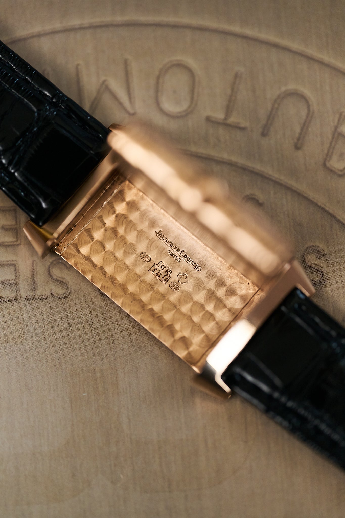 JAEGER-LECOULTRE REVERSO 270.2.58 18K ROSE GOLD 'GÉOGRAPHIQUE' FULL SET