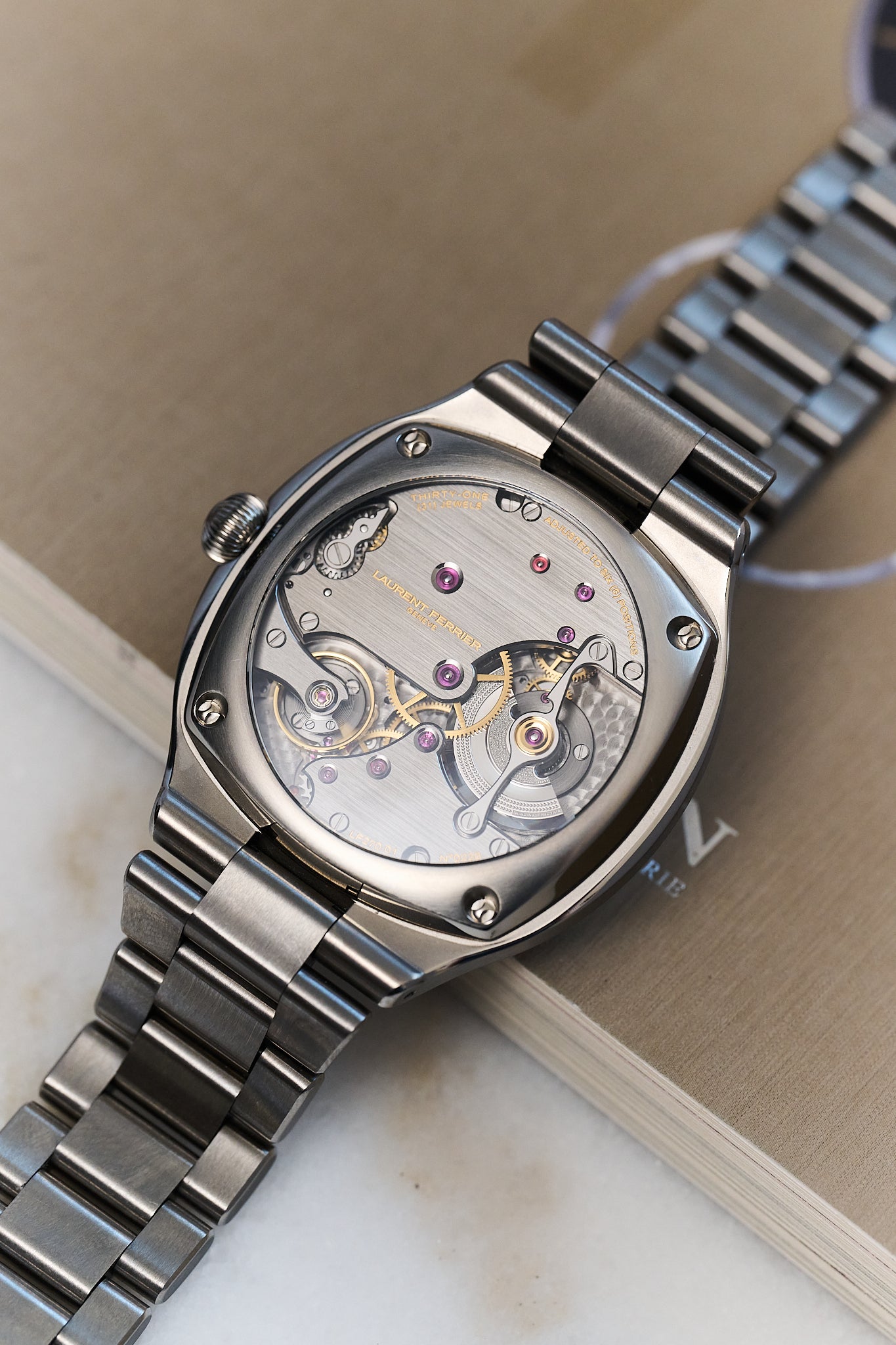 LAURENT FERRIER SPORTS AUTO BLUE LCF040 COMPLETE SET