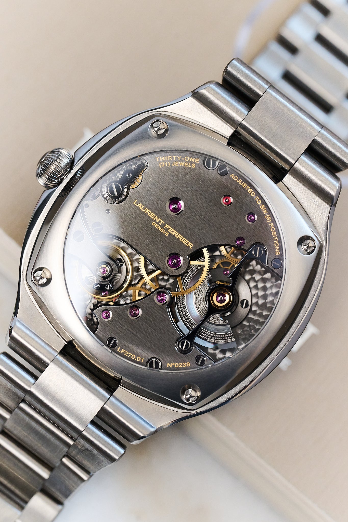 LAURENT FERRIER SPORTS AUTO BLUE LCF040 COMPLETE SET