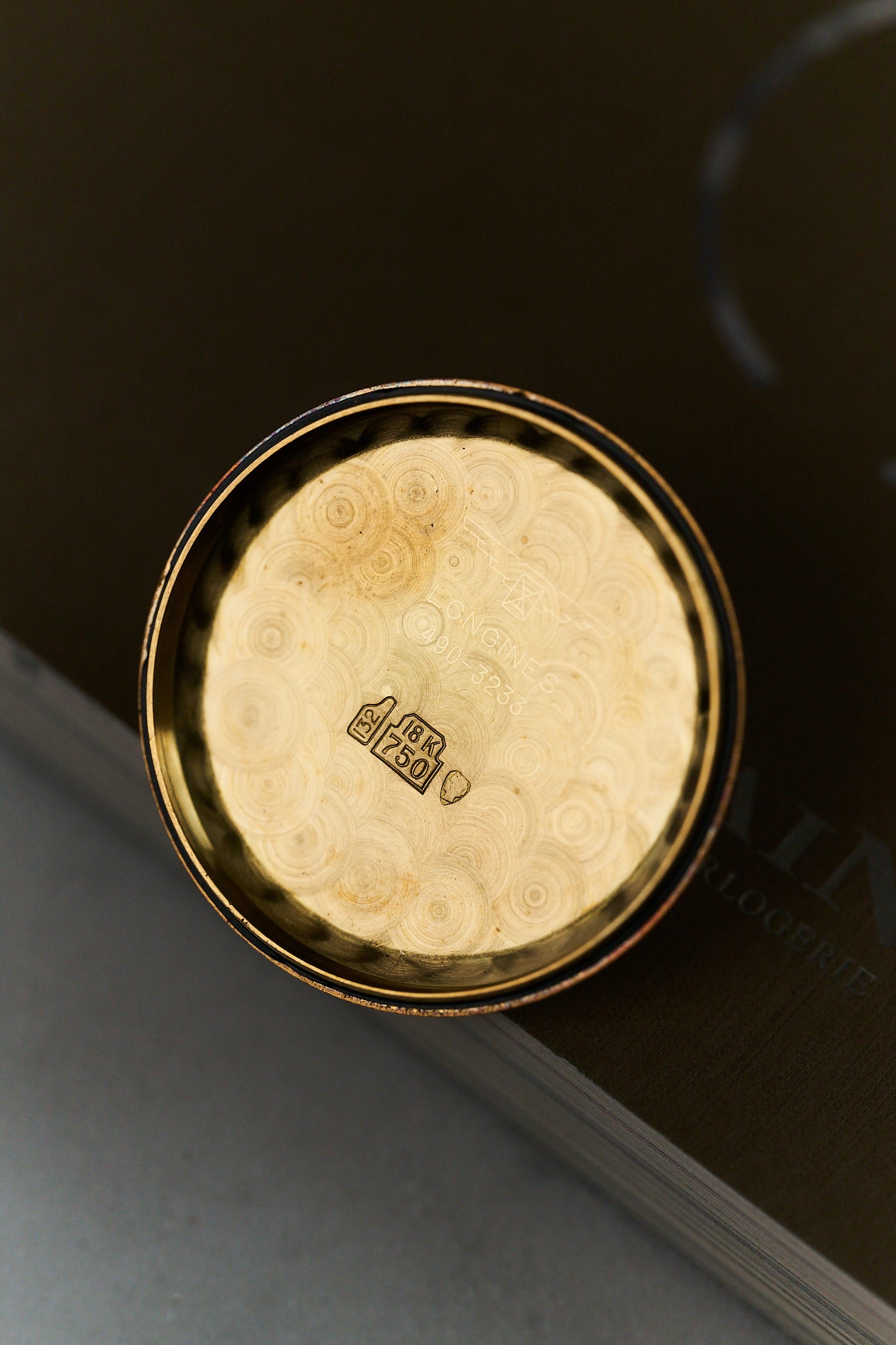 LONGINES 18K YELLOW GOLD TRIPLE CALENDAR MOONPHASE CHRONOGRAPH
