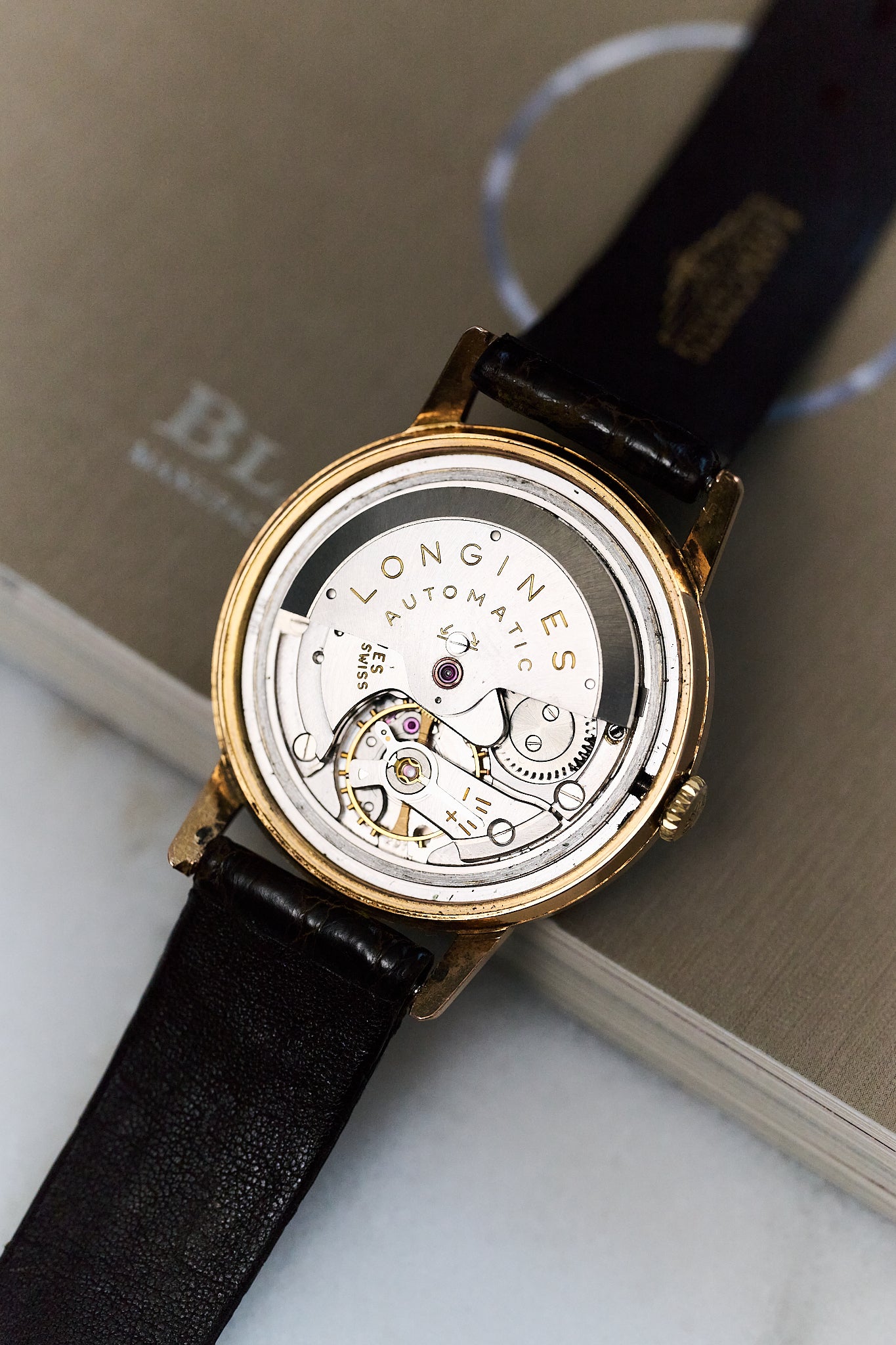 LONGINES CONQUEST 18K ROSE GOLD 'EMIR OF KUWAIT'