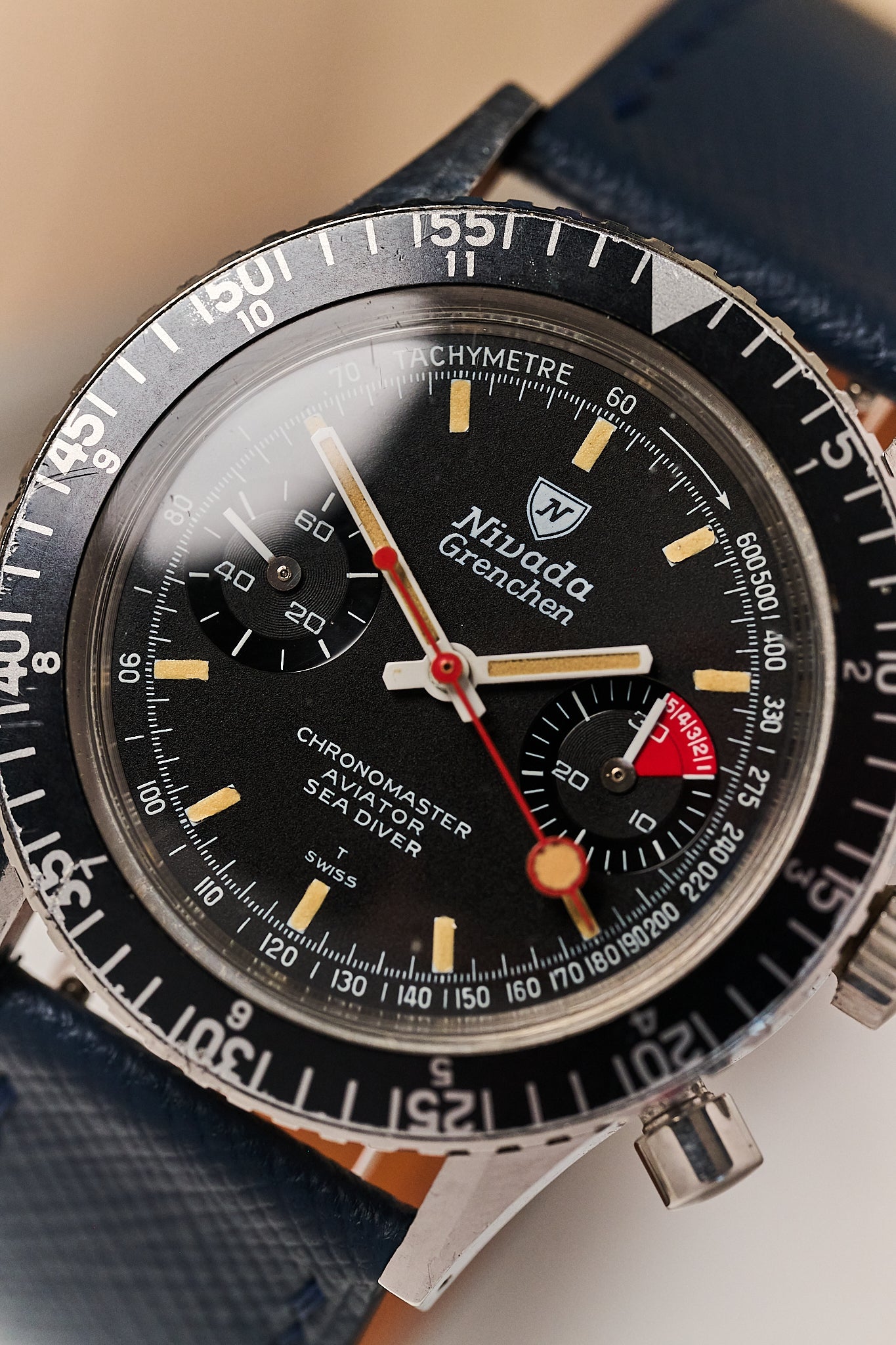 NIVADA CHRONOMASTER AVIATOR SEA DIVER