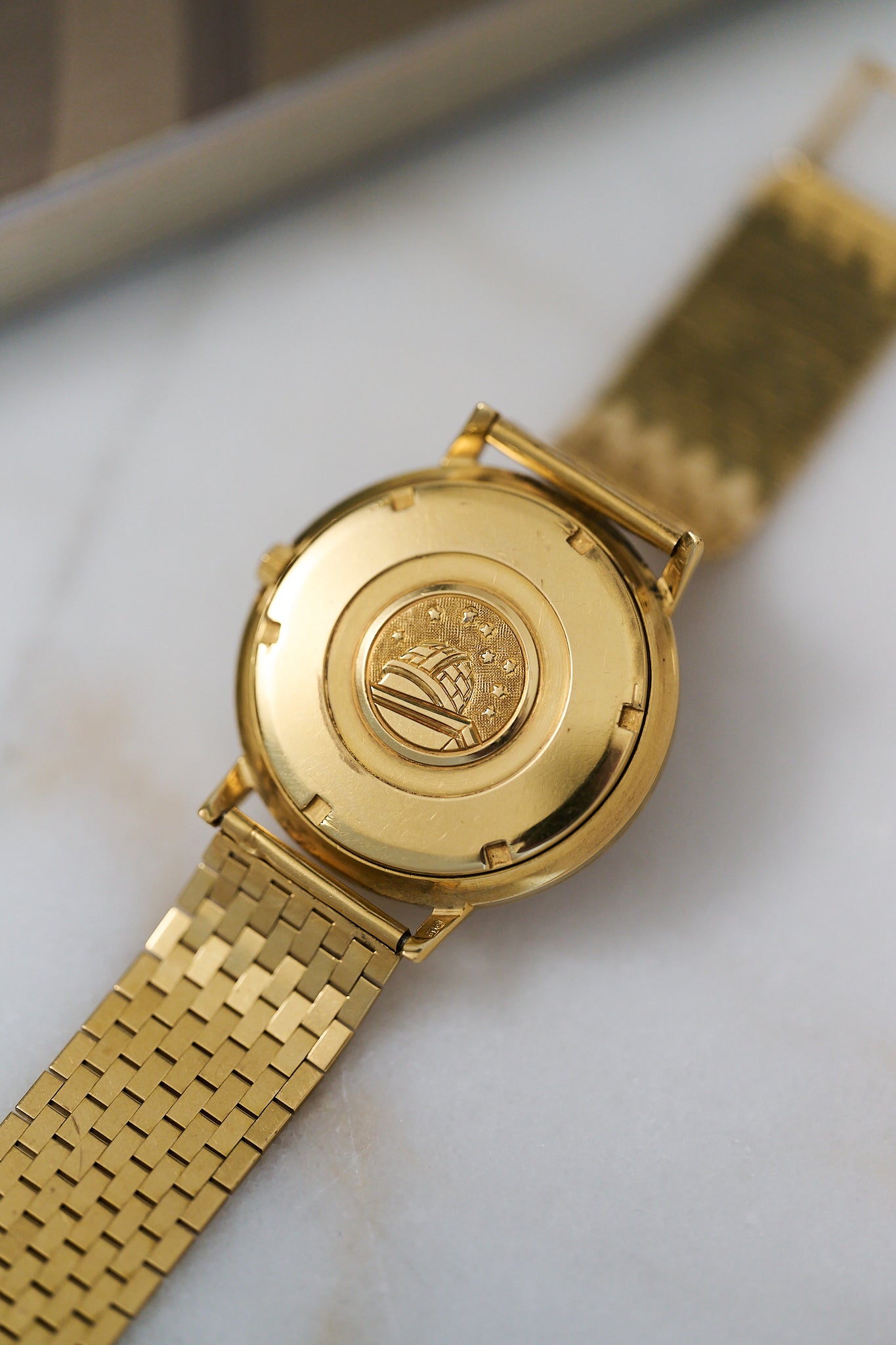 OMEGA CONSTELLATION 168.5004 18K YELLOW GOLD 'DENNISON'