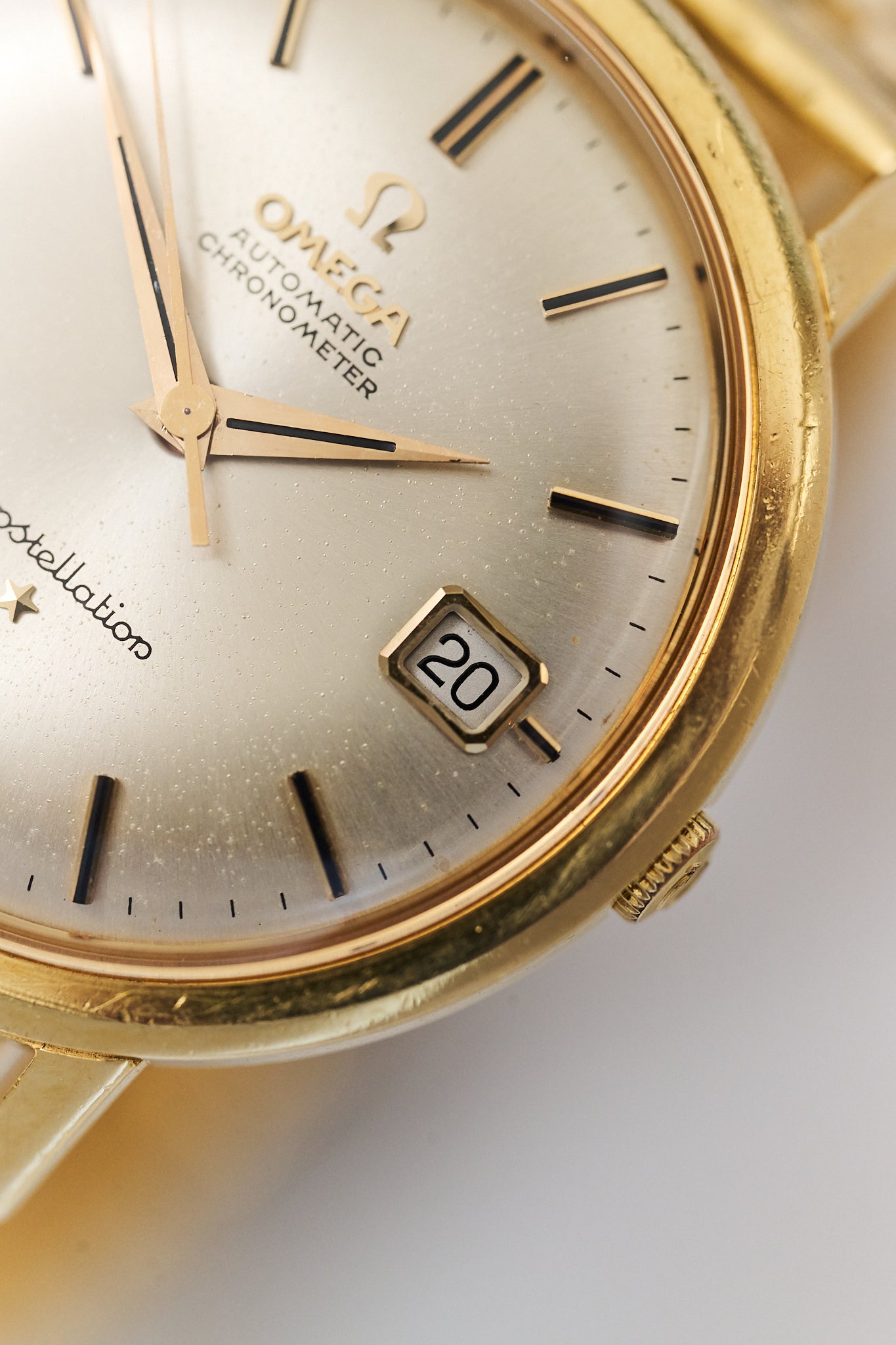 OMEGA CONSTELLATION 168.5004 18K YELLOW GOLD 'DENNISON'