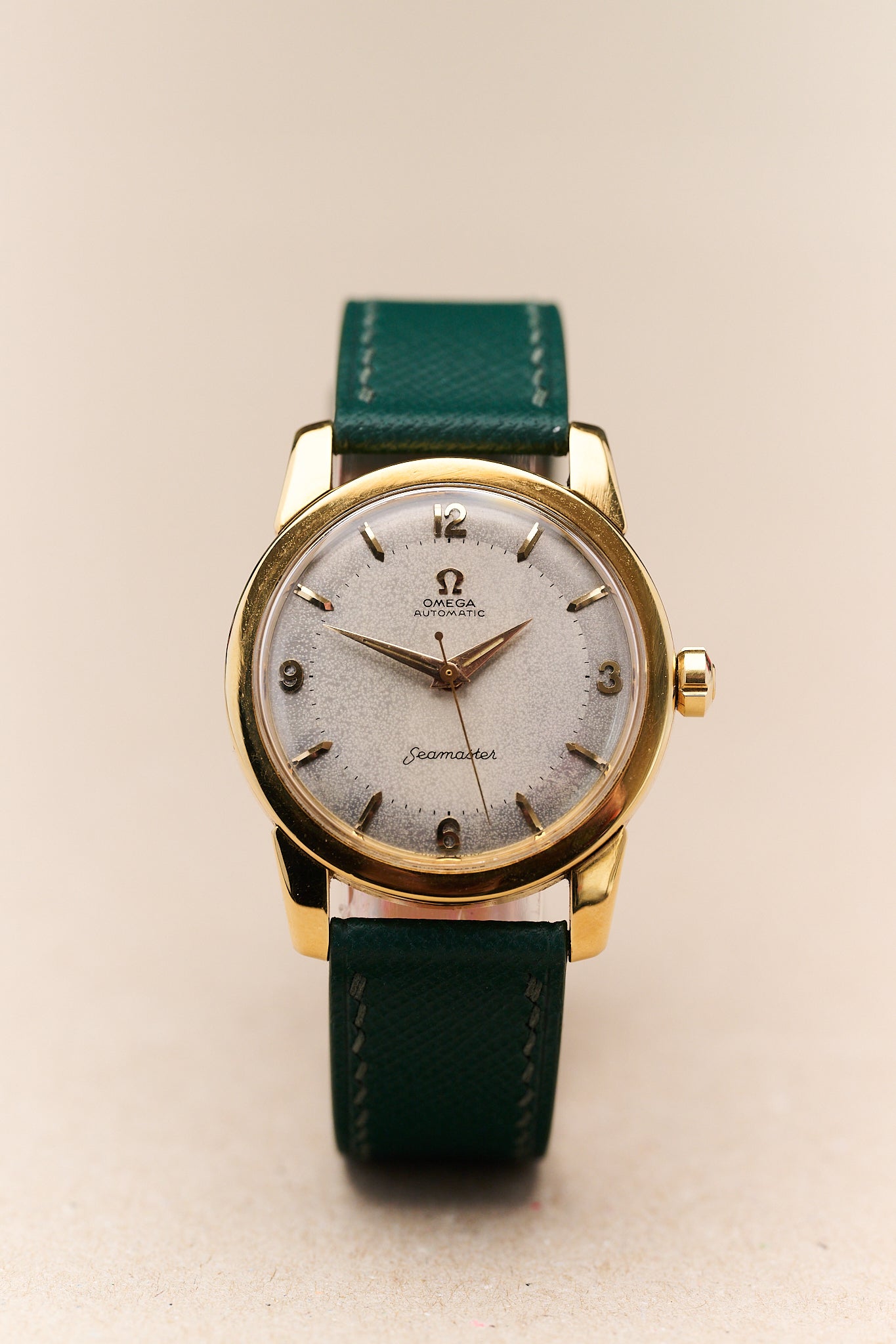 OMEGA SEAMASTER 18K YELLOW GOLD 2909SC