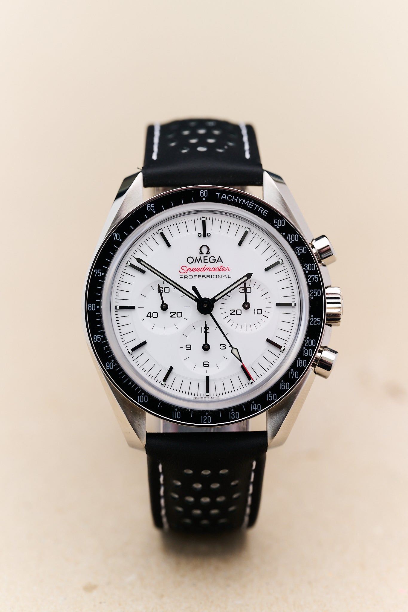 OMEGA SPEEDMASTER PROFESSIONAL MOONWATCH 'WHITE DIAL' UNWORN
