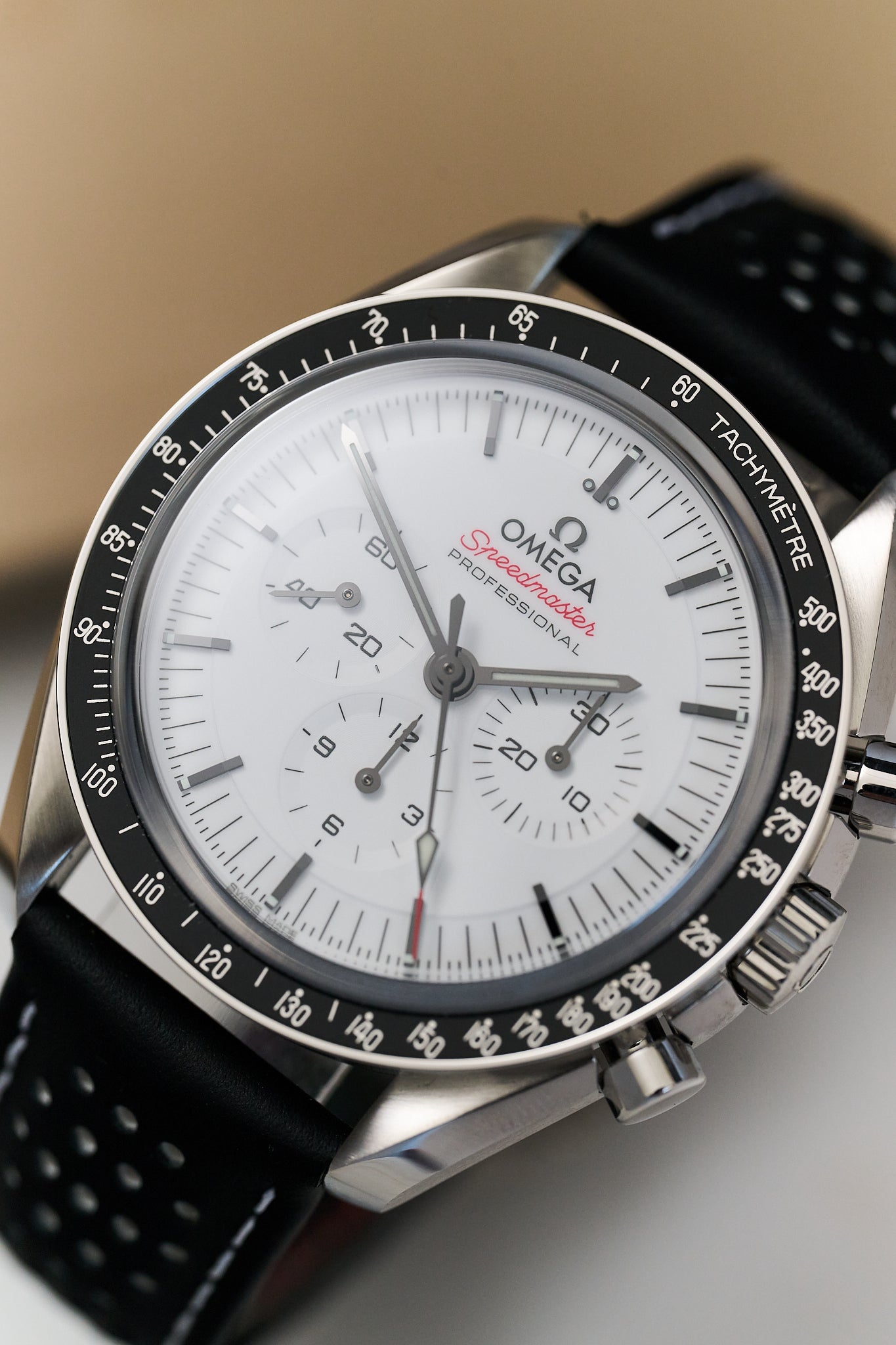 OMEGA SPEEDMASTER PROFESSIONAL MOONWATCH 'WHITE DIAL' UNWORN