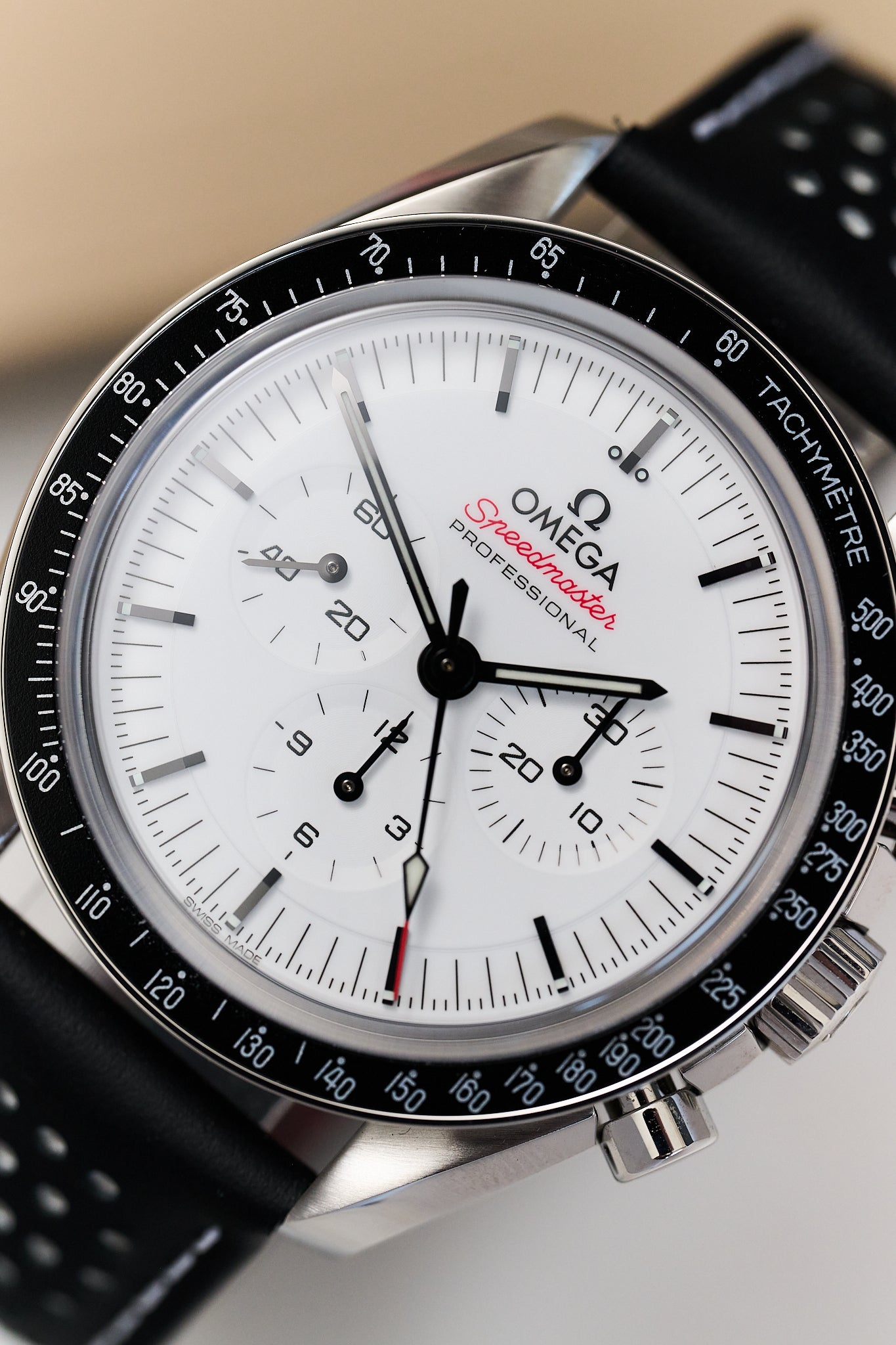 OMEGA SPEEDMASTER PROFESSIONAL MOONWATCH 'WHITE DIAL' UNWORN