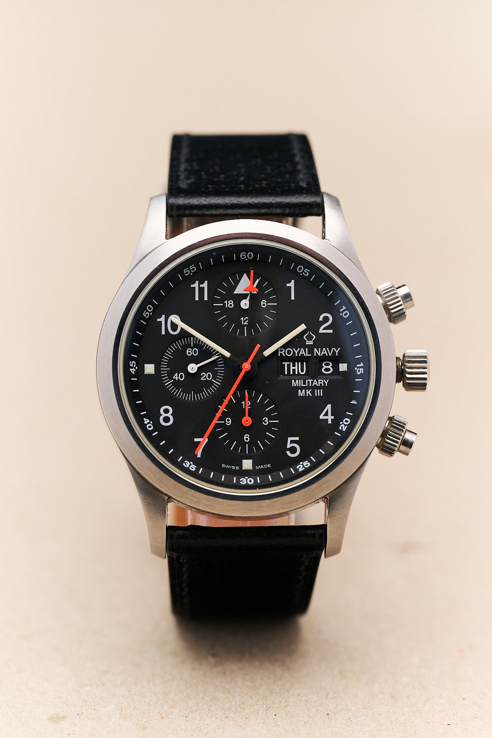 ORFINA 8190 'ROYAL NAVY' MILITARY CHRONOGRAPH MKIII