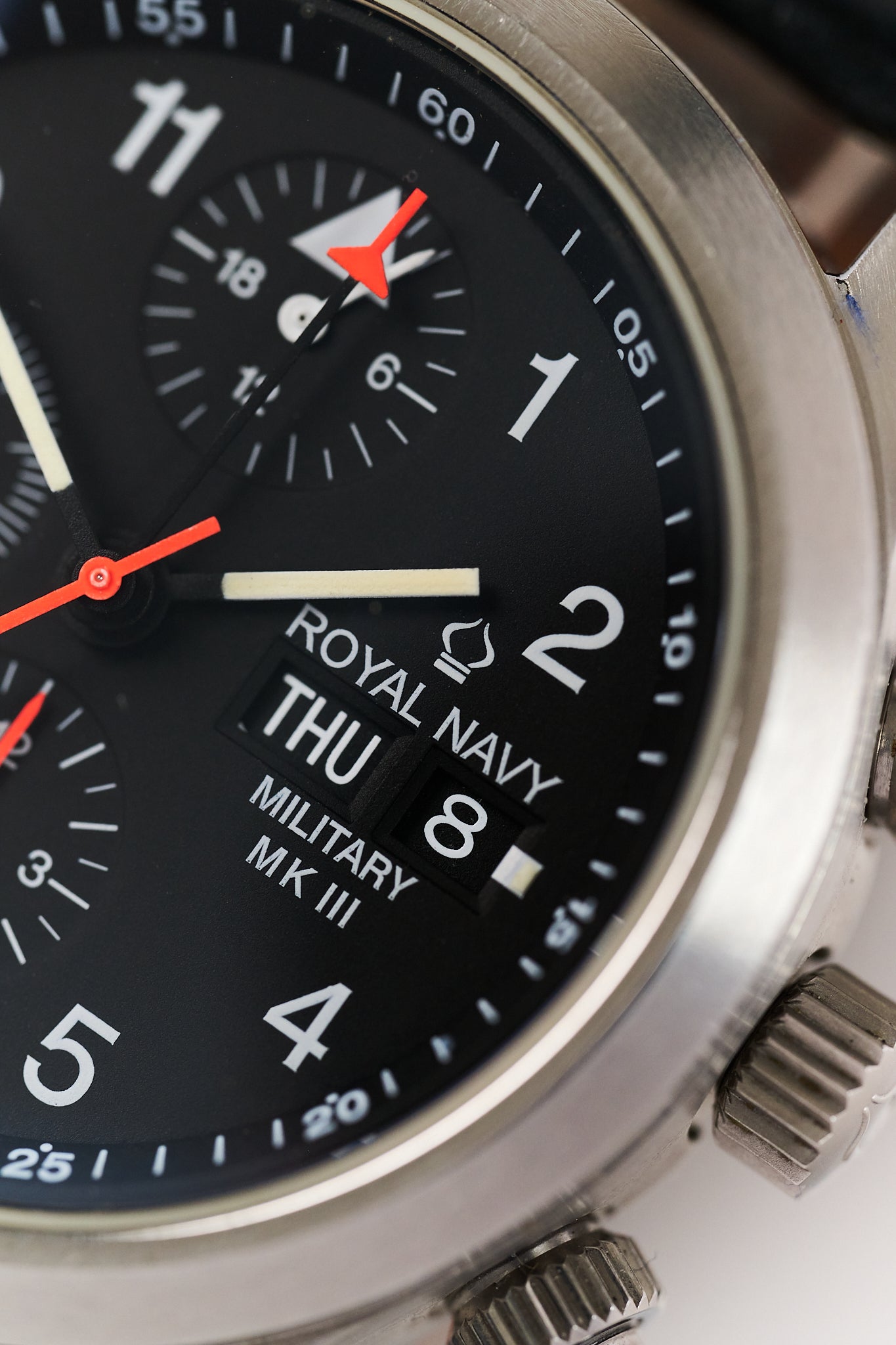 ORFINA 8190 'ROYAL NAVY' MILITARY CHRONOGRAPH MKIII
