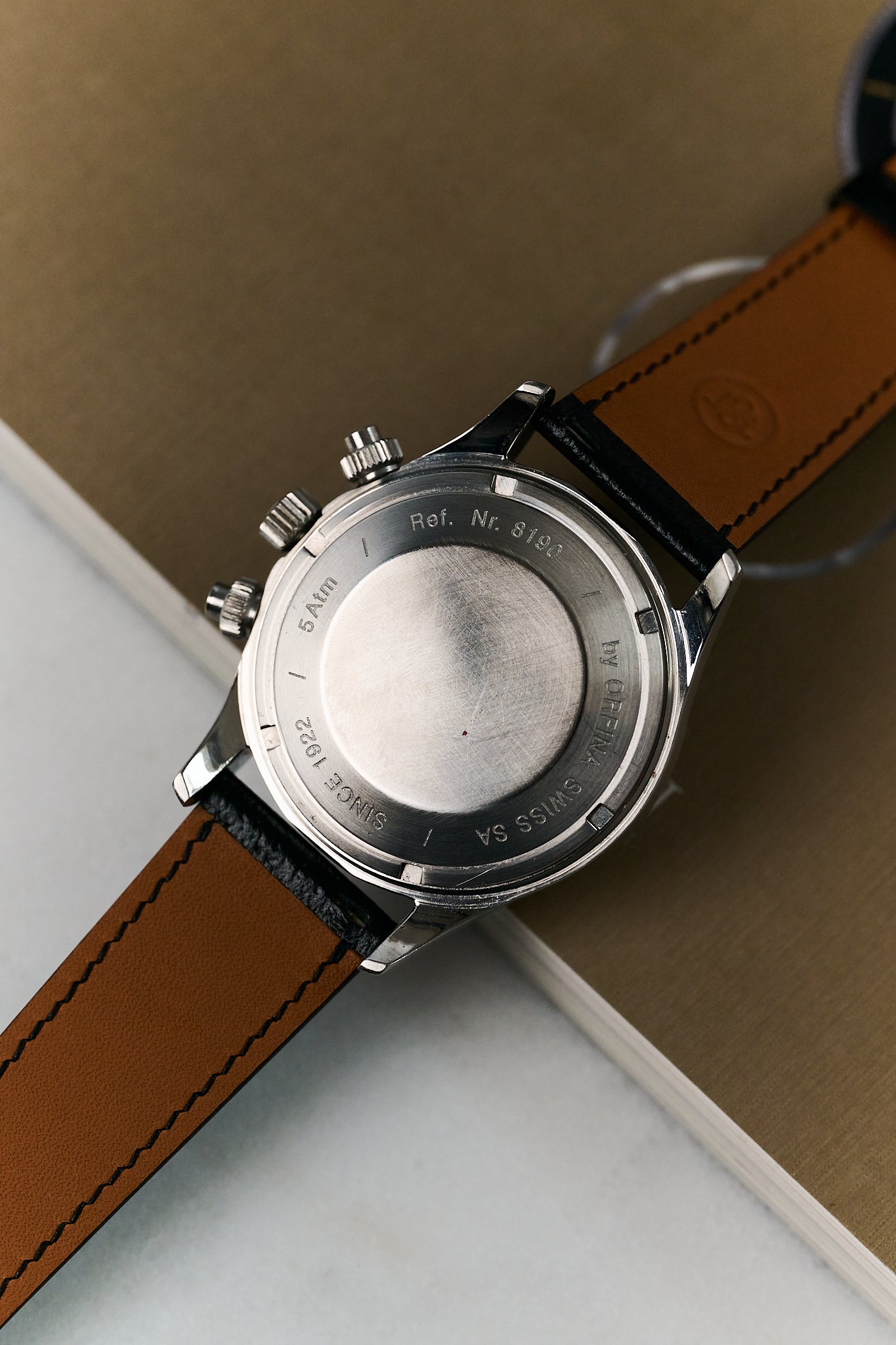 ORFINA 8190 'ROYAL NAVY' MILITARY CHRONOGRAPH MKIII
