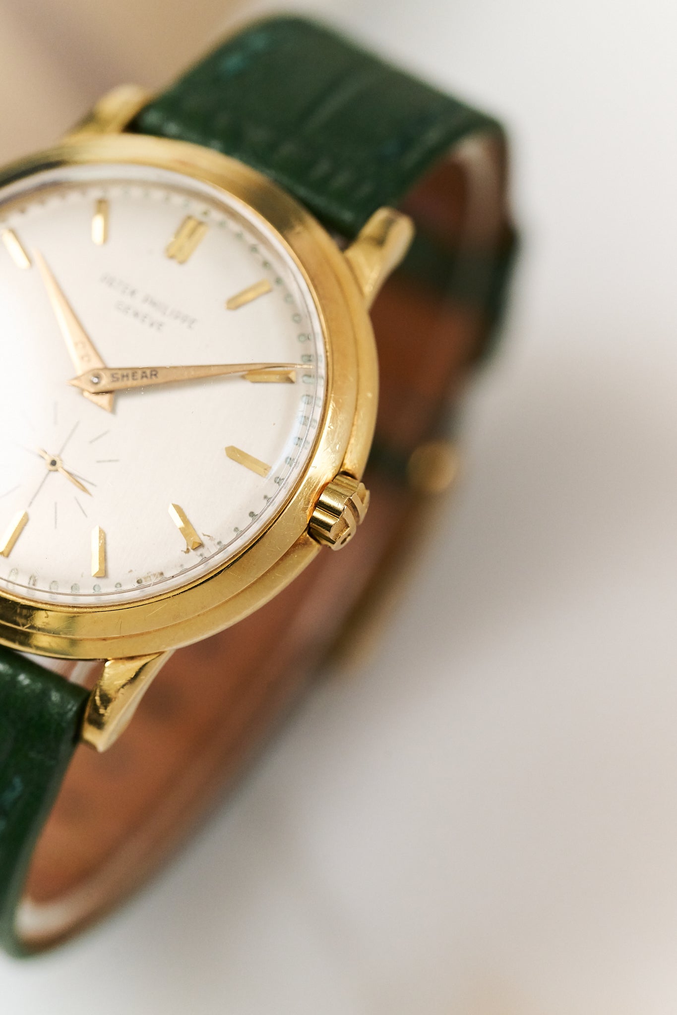 PATEK PHILIPPE CALATRAVA 2552 18K YELLOW GOLD 'DISCO VOLANTE'