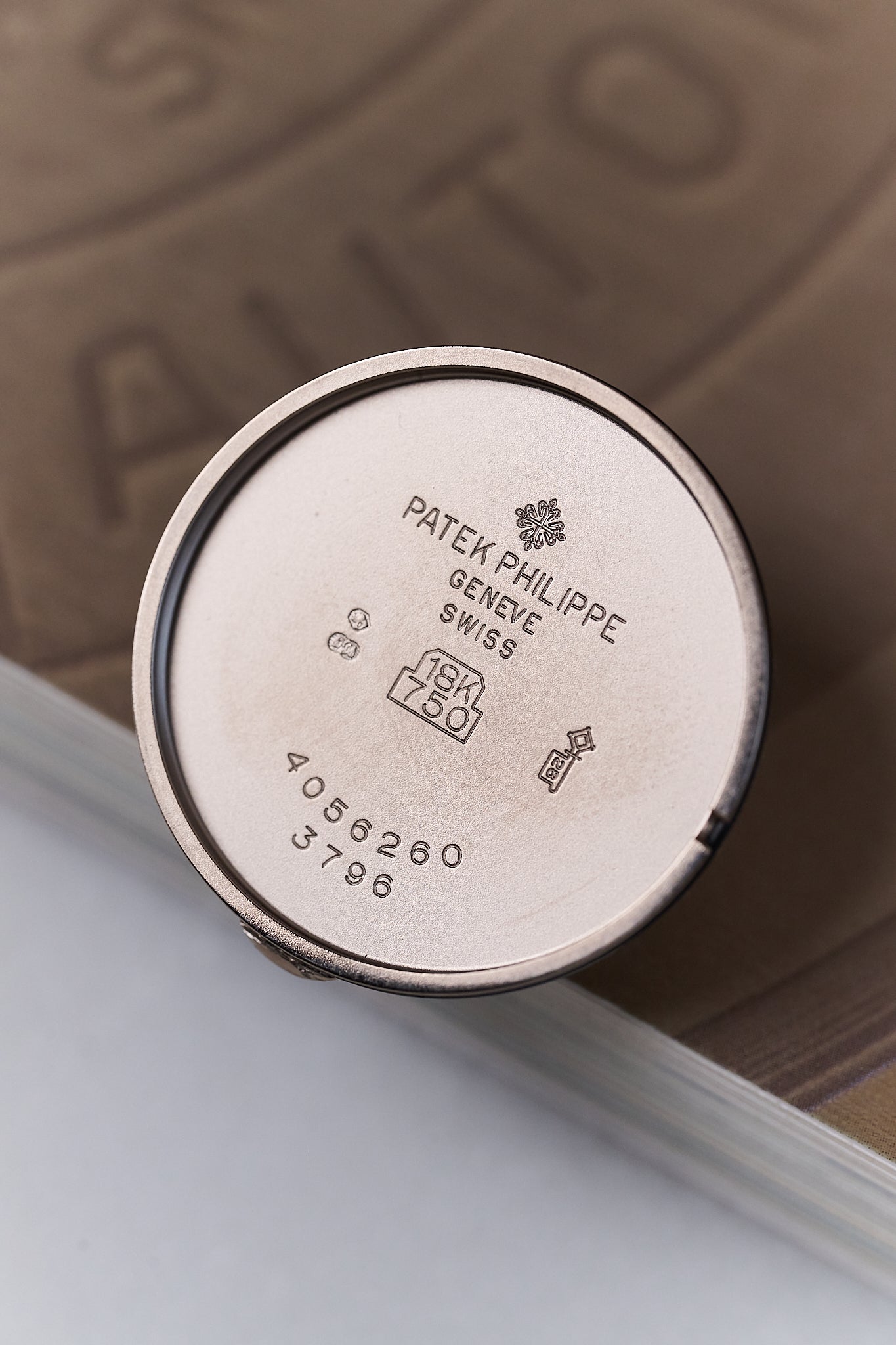 PATEK PHILIPPE CALATRAVA 3796G '18K WHITE GOLD'