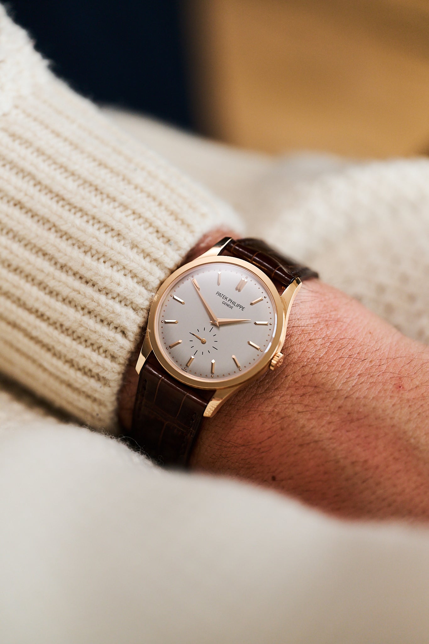 PATEK PHILIPPE CALATRAVA 5196R '18K ROSE GOLD'
