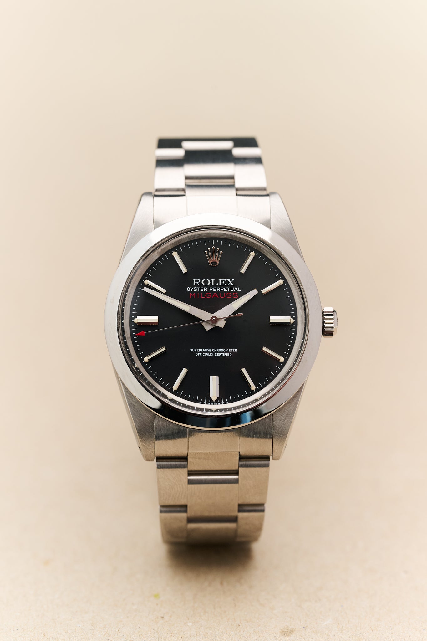 ROLEX 1019 MILGAUSS 'BLACK DIAL' FULL SET