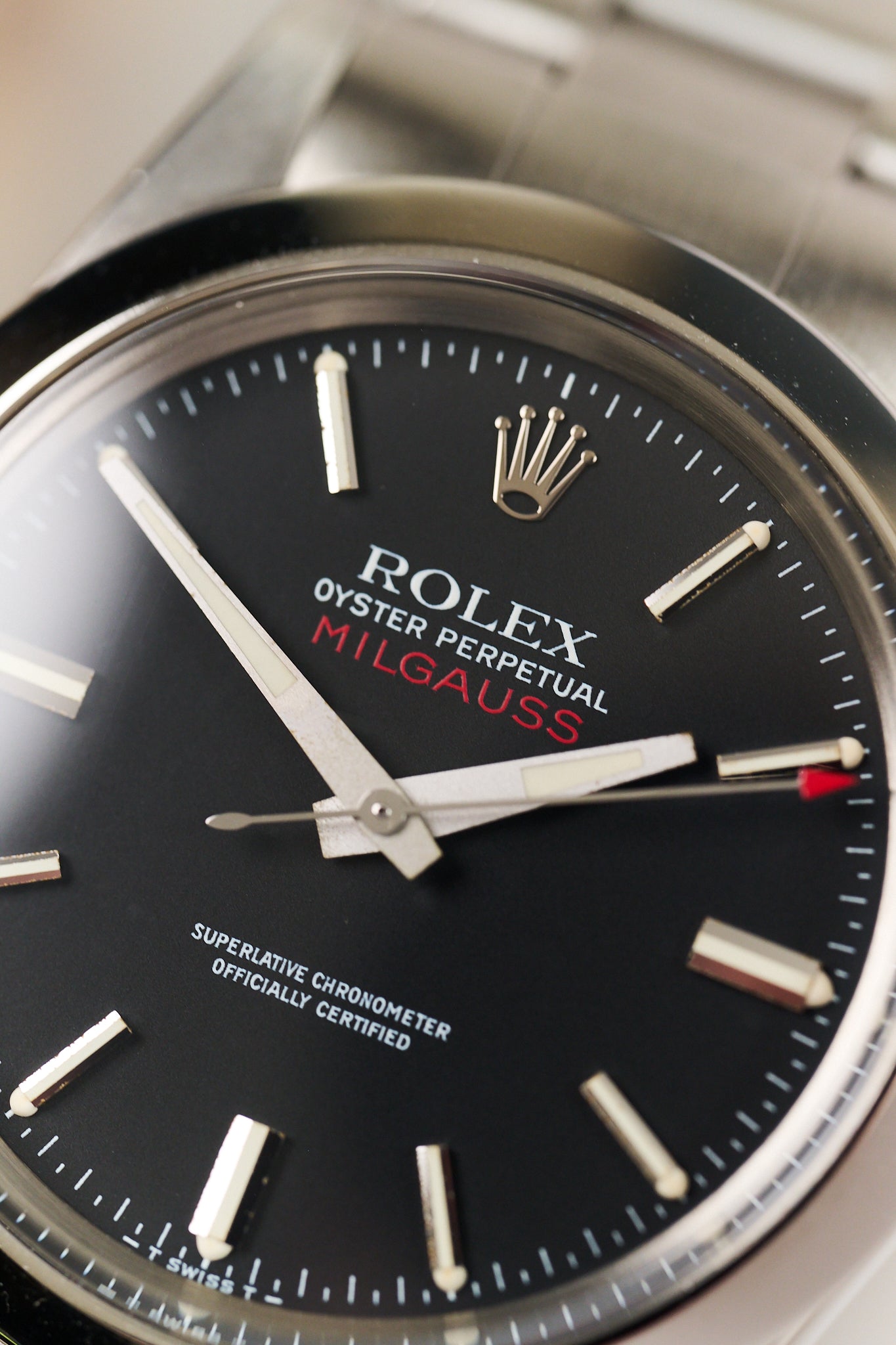 ROLEX 1019 MILGAUSS 'BLACK DIAL' FULL SET