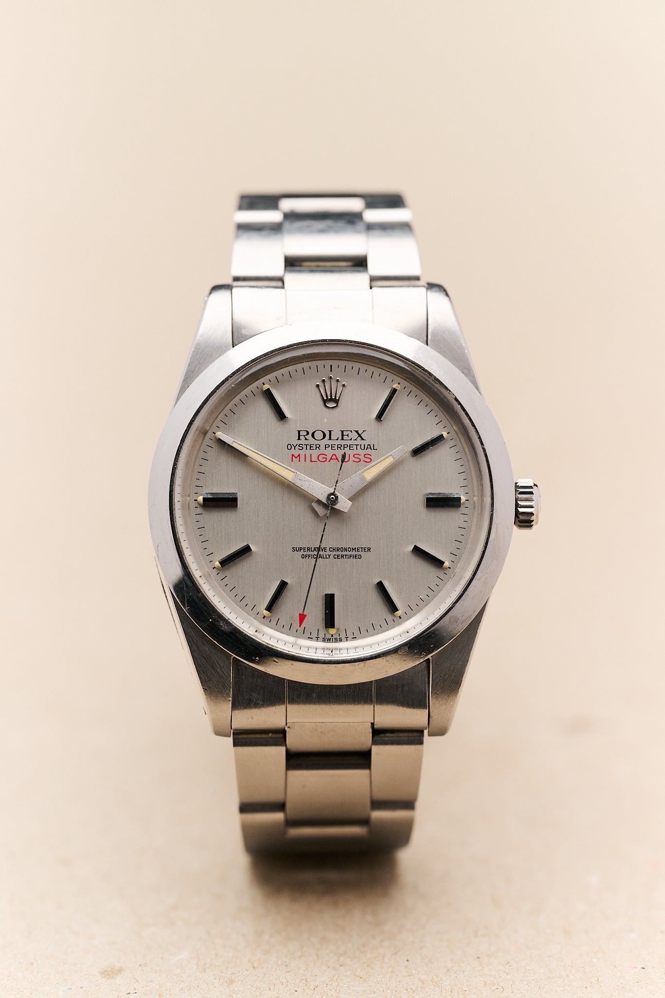 ROLEX 1019 MILGAUSS 'SILVER DIAL'