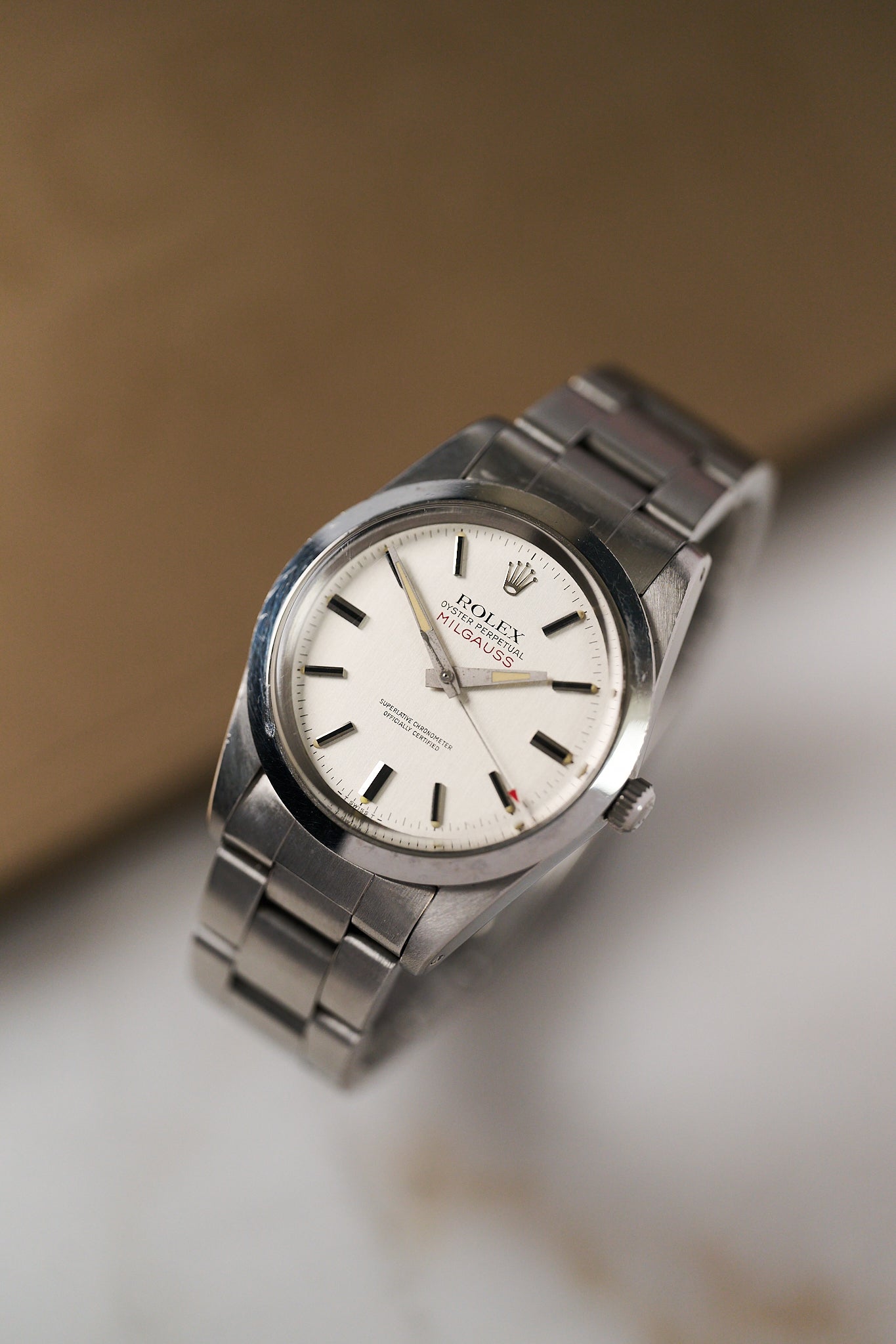 ROLEX 1019 MILGAUSS 'SILVER DIAL'