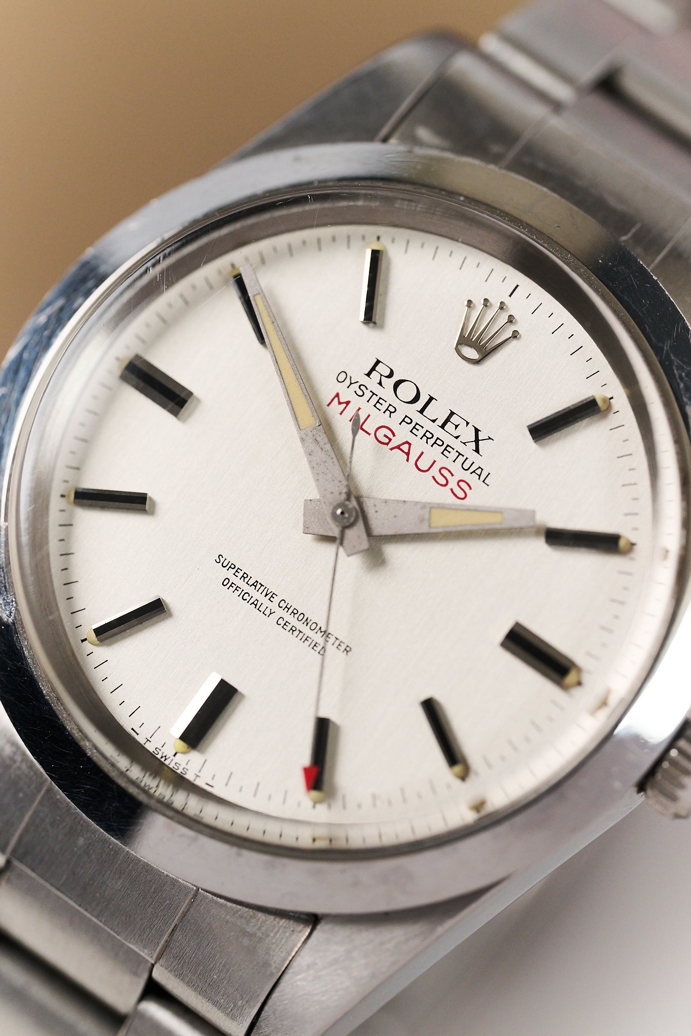 ROLEX 1019 MILGAUSS 'SILVER DIAL'