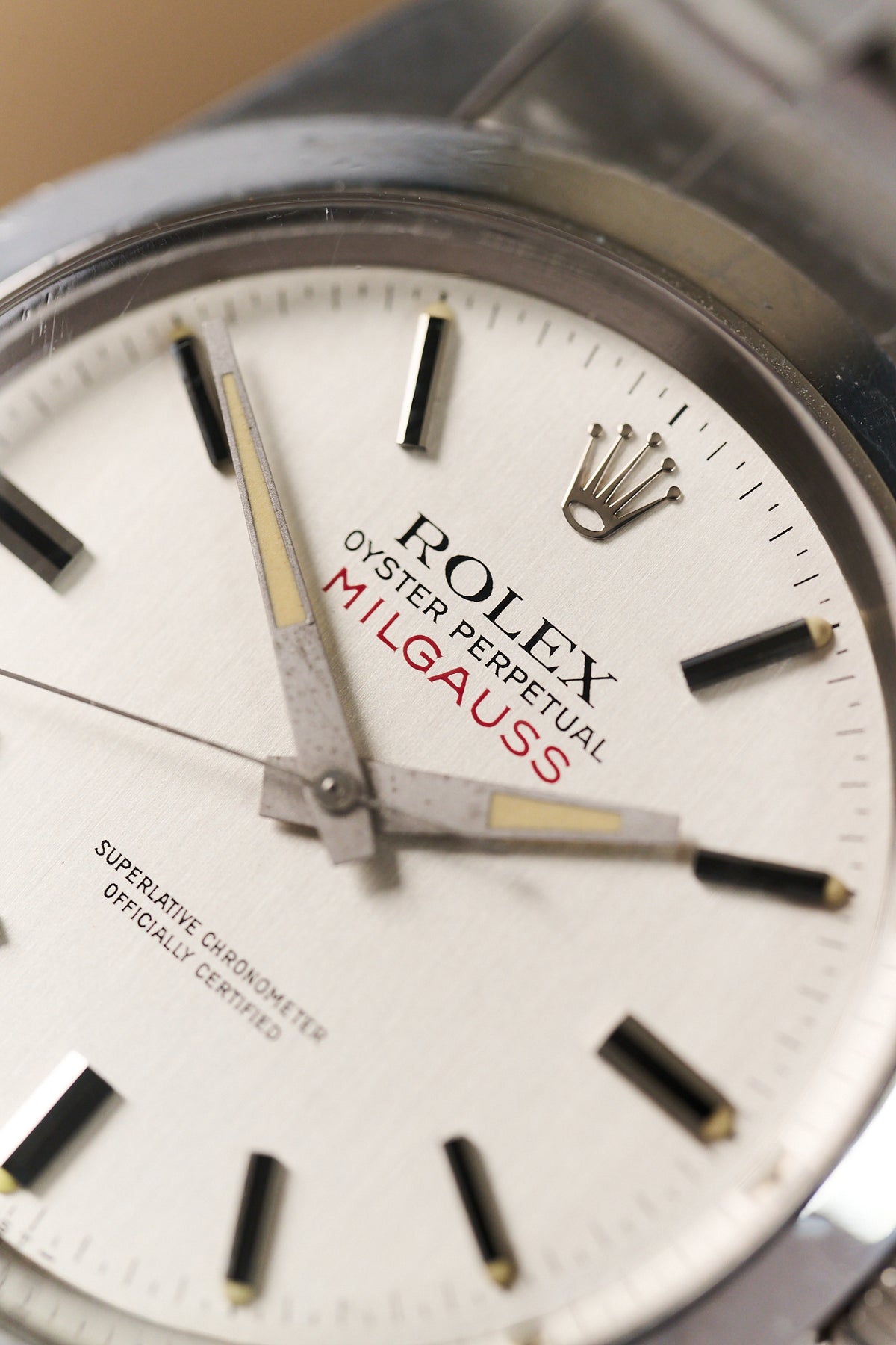 ROLEX 1019 MILGAUSS 'SILVER DIAL'