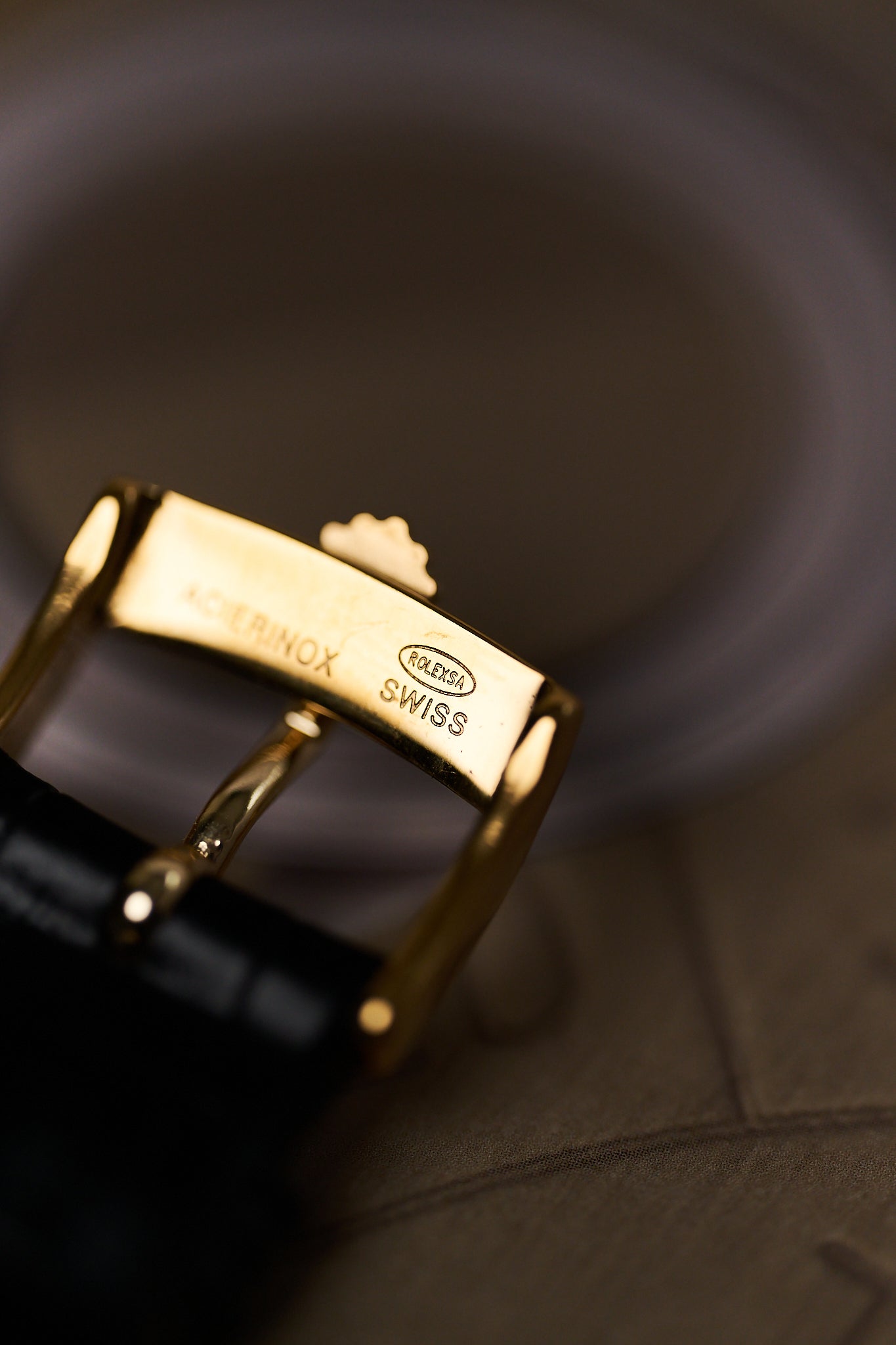 ROLEX CELLINI 3833 18K YELLOW GOLD 'CHAMPAGNE DIAL'