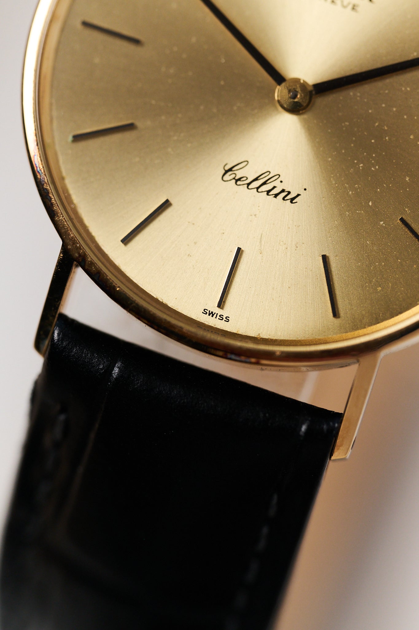 ROLEX CELLINI 3833 18K YELLOW GOLD 'CHAMPAGNE DIAL'