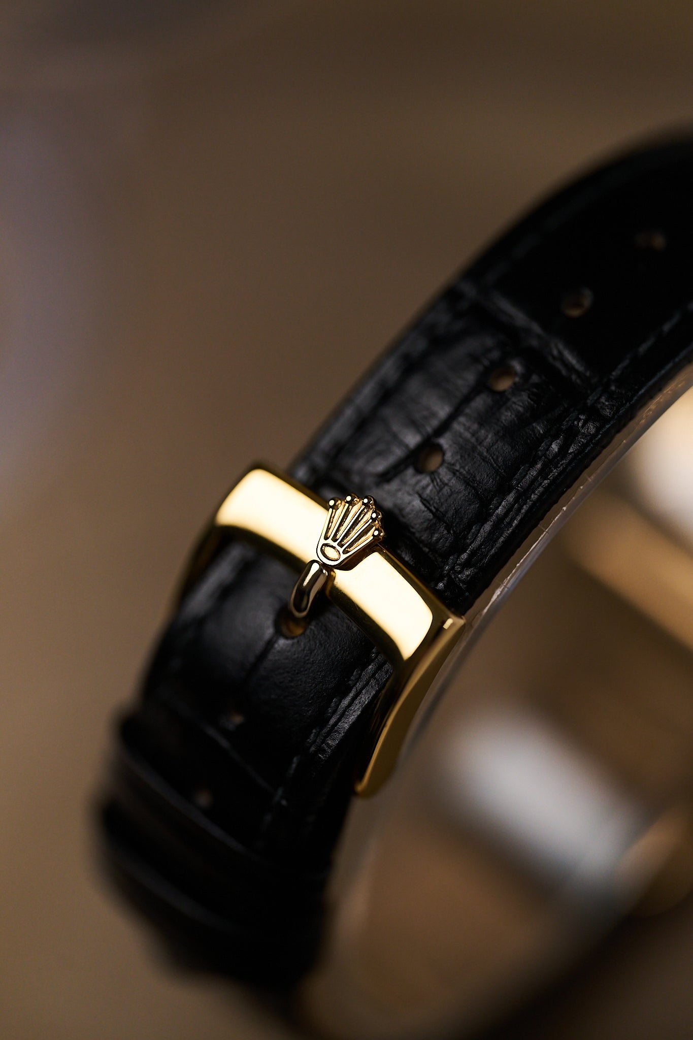 ROLEX CELLINI 3833 18K YELLOW GOLD 'CHAMPAGNE DIAL'