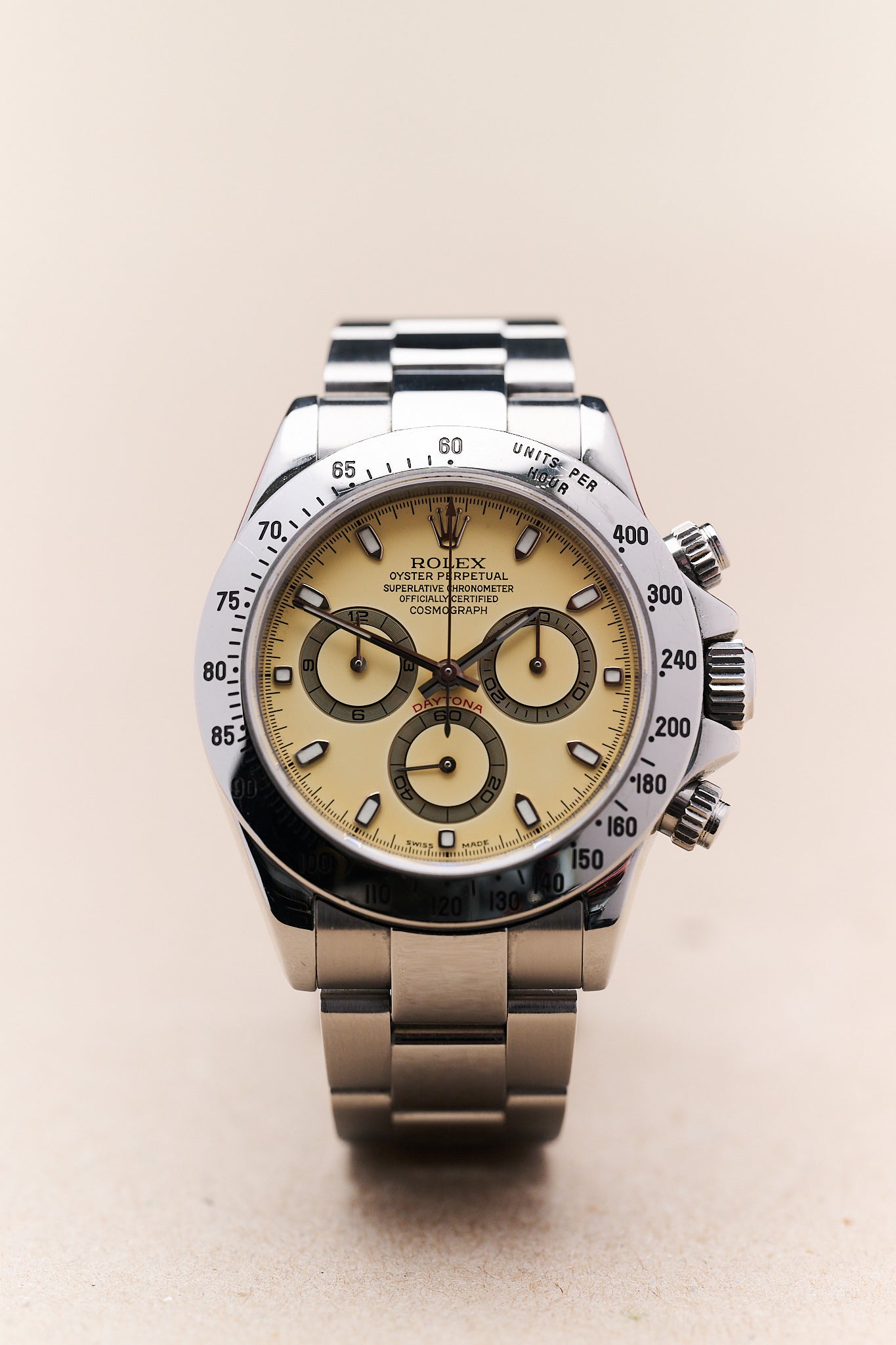 ROLEX COSMOGRAPH DAYTONA 116520 'LEMON DIAL'